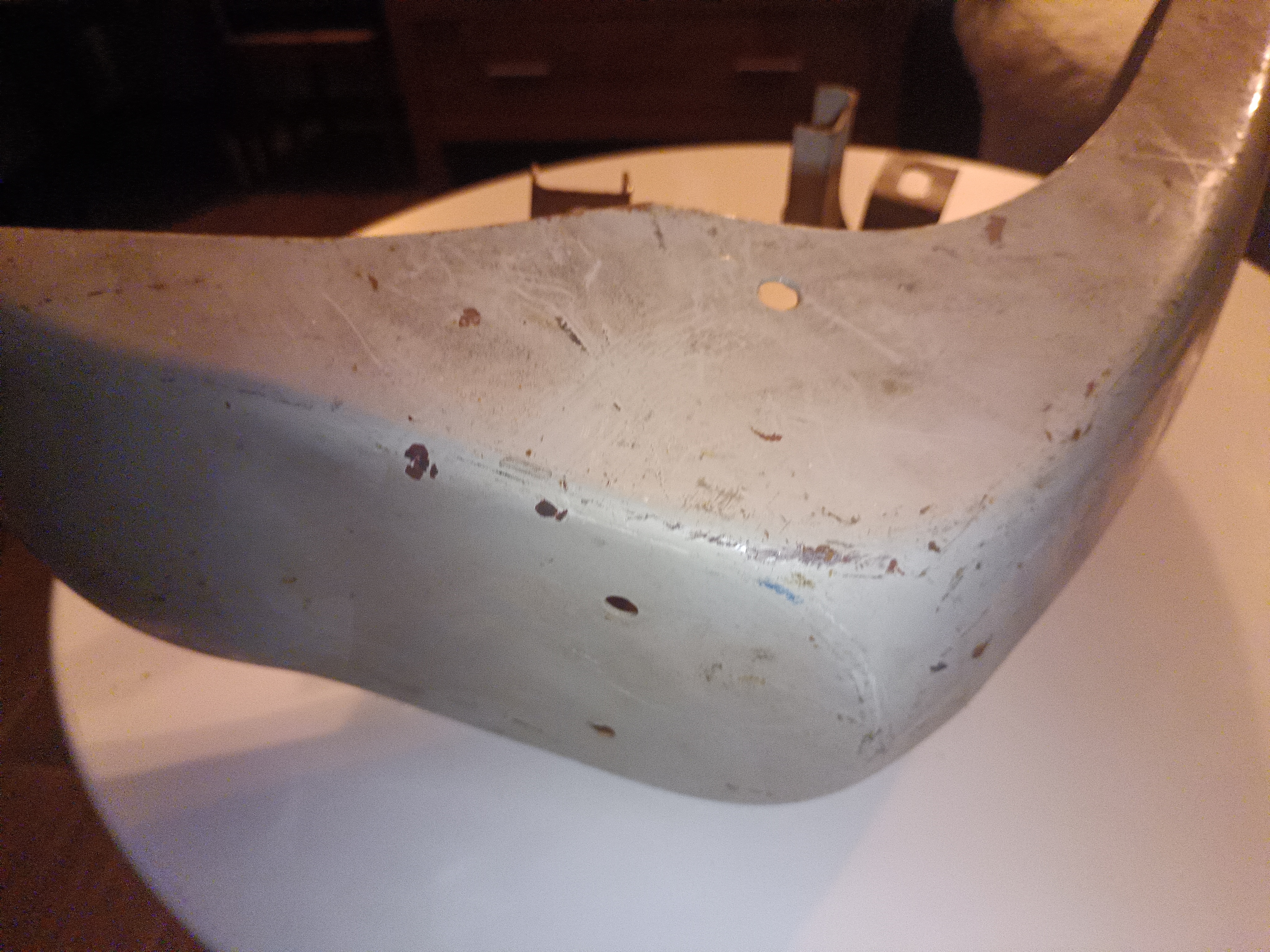 Stoßstange hinten rechts Barkas B1000 alte Ausführung