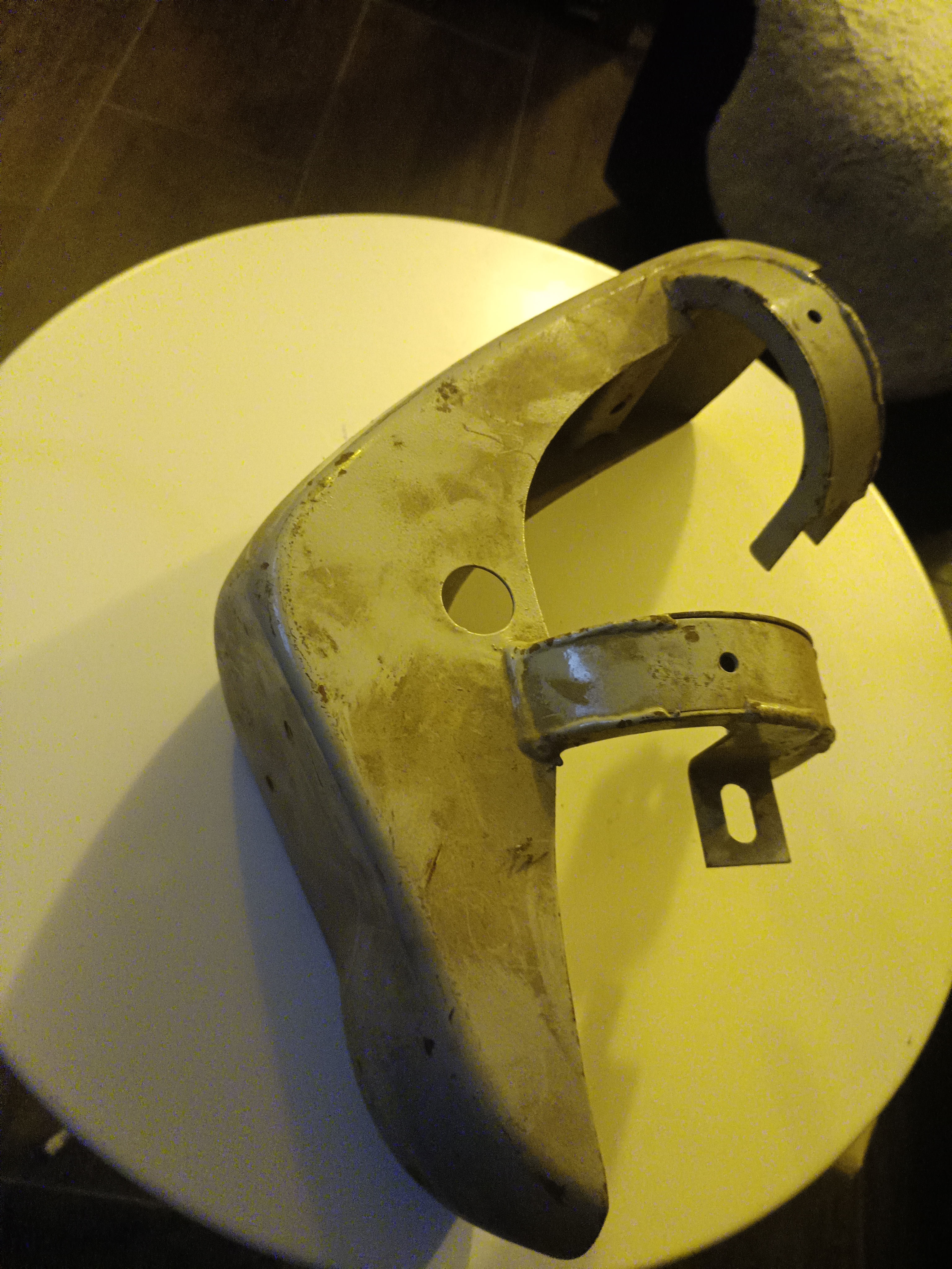 Stoßstange hinten rechts Barkas B1000 alte Ausführung