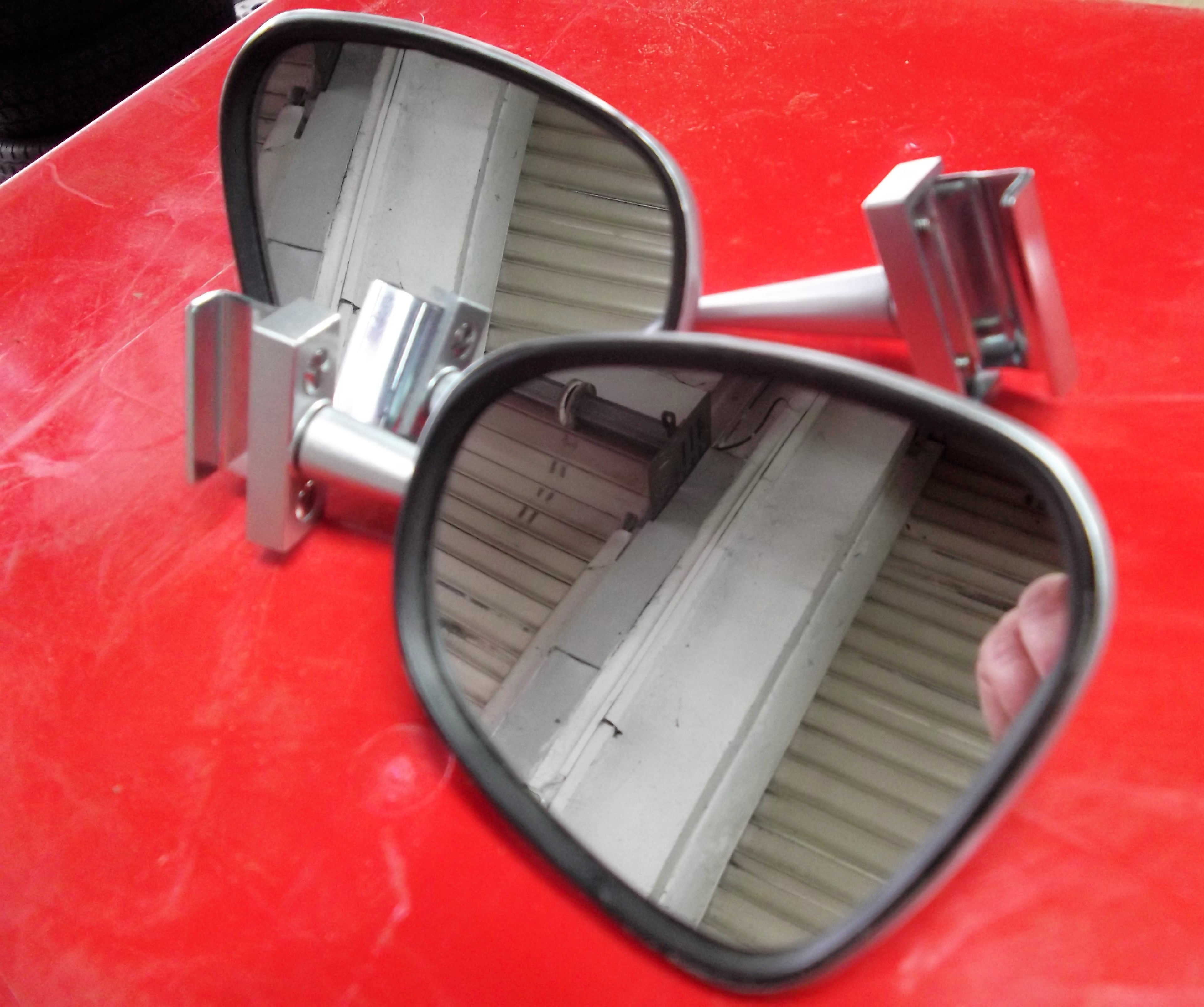 Nierenspiegel Klemmspiegel Spiegel Wartburg , Trabant , IFA Außenspiegel
