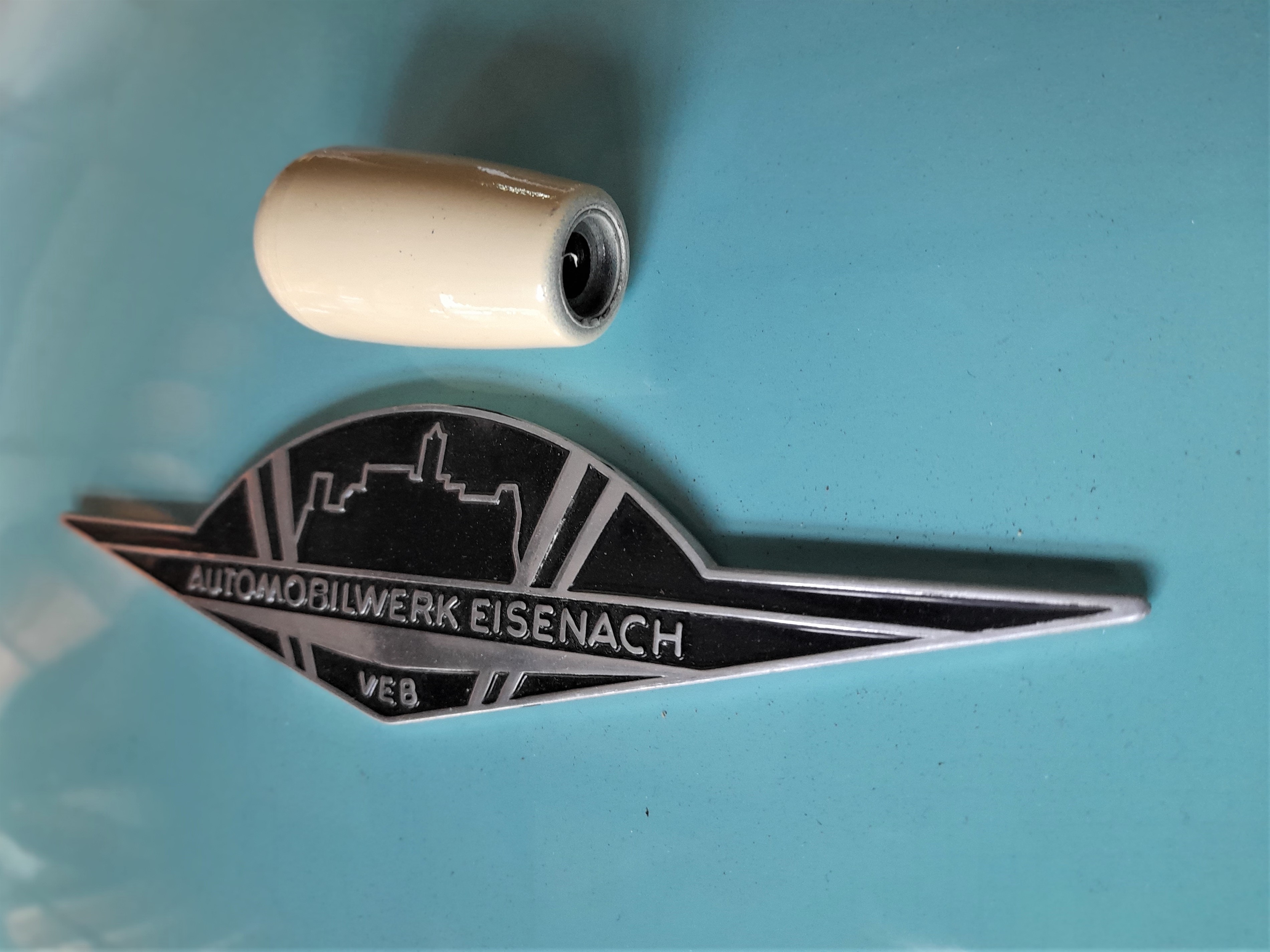 Schaltknauf Schalter elfenbeinfarben Wartburg 311 312 313 IFA F9