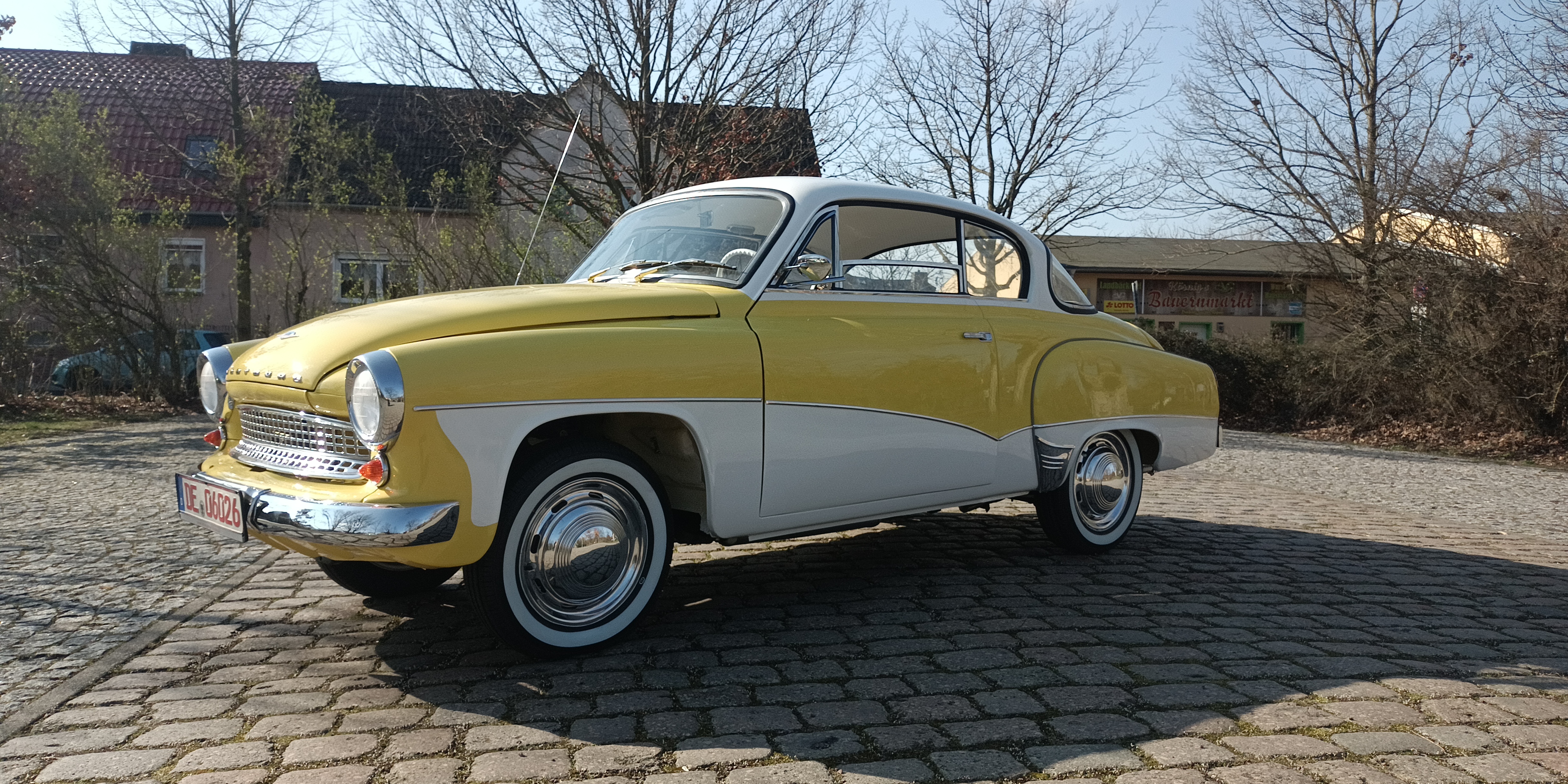 verkauft - Wartburg 311 Coupe bei uns restauriert