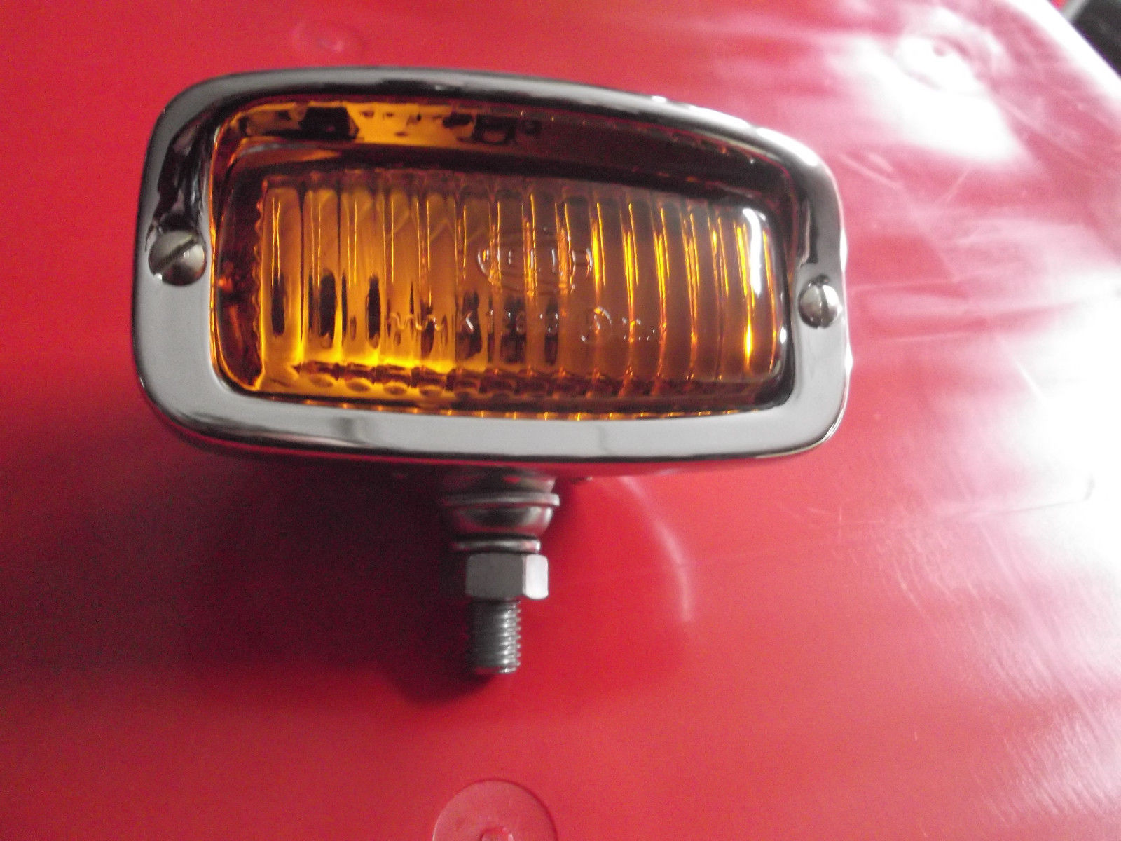 Blinkleuchte verchromt Universal Oldtimer PKW LKW Traktor Schlepper