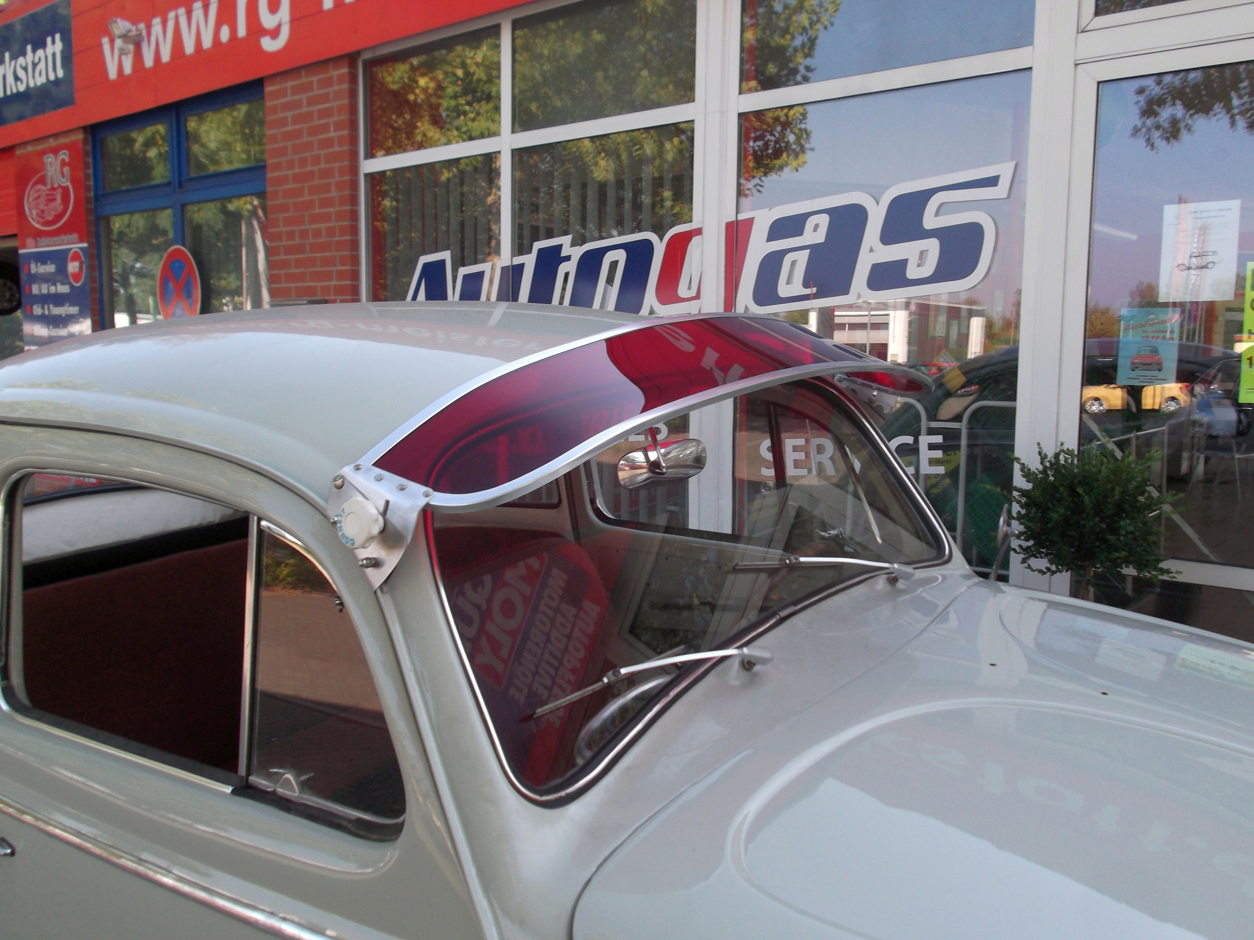 Sonnenschute Sonnenblende Rot VW Käfer