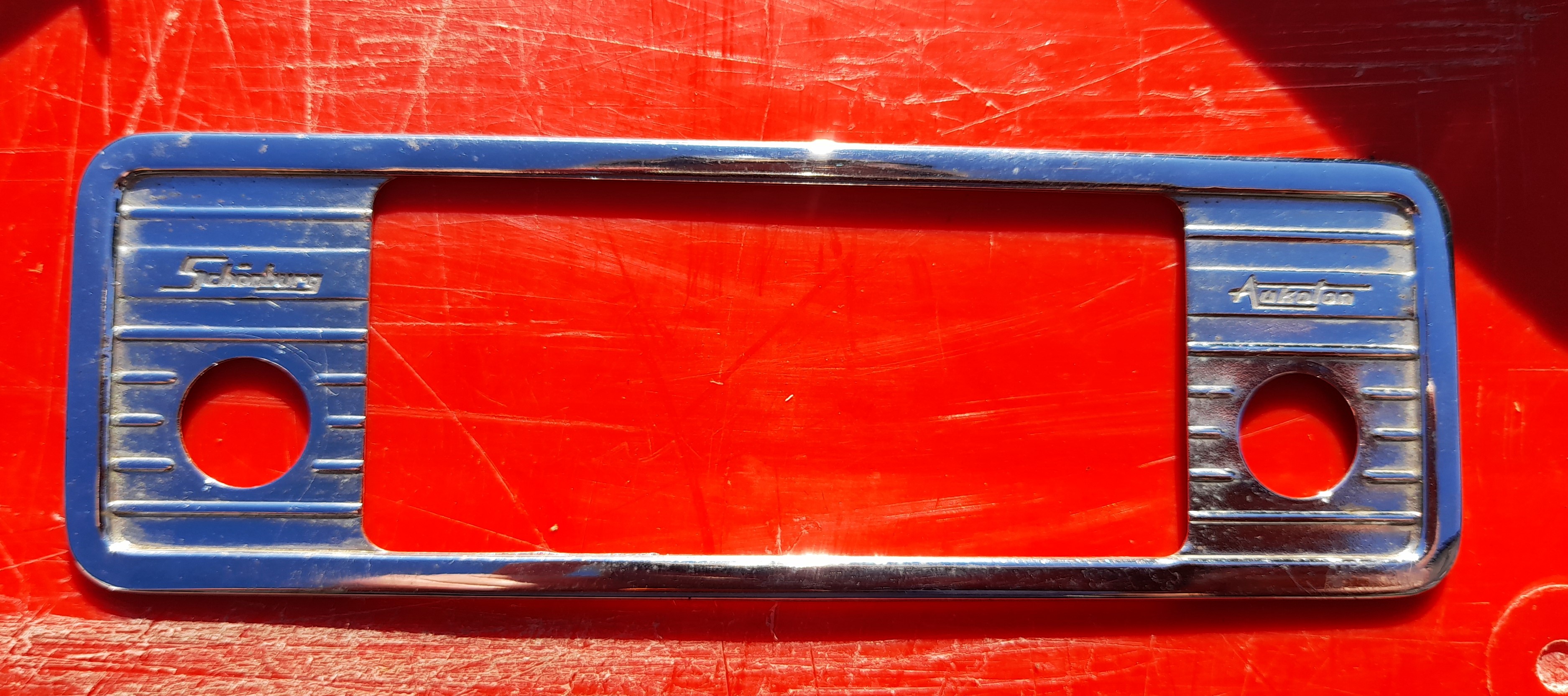 Radioblende , Blende für Schönburg-Radio