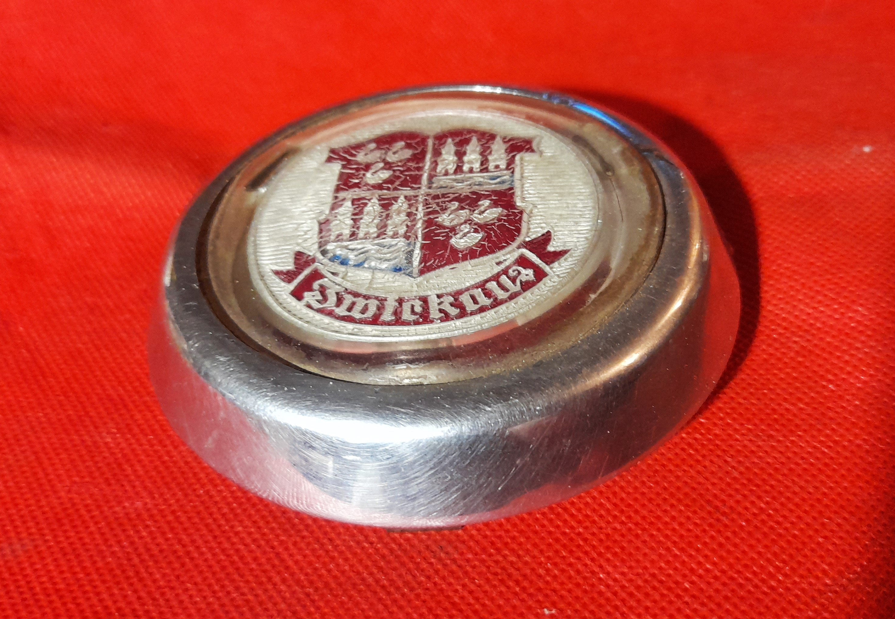 Lenkradabdeckung Lenkrademblem Emblem Lenkrad Zwickau Horch Sachsenring P240