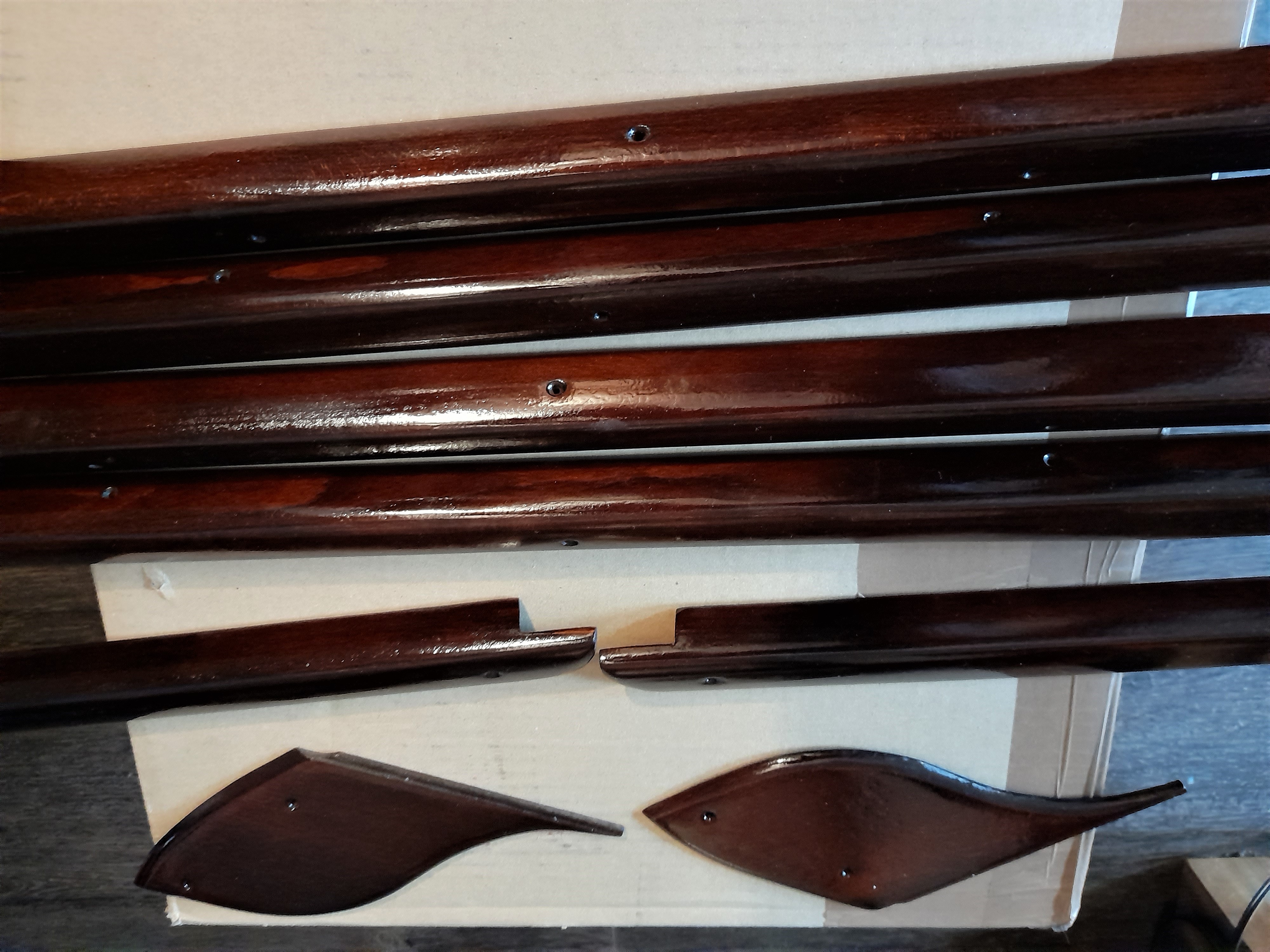 Holzleistensatz Leisten Innenraum Wartburg 311 312 deluxe