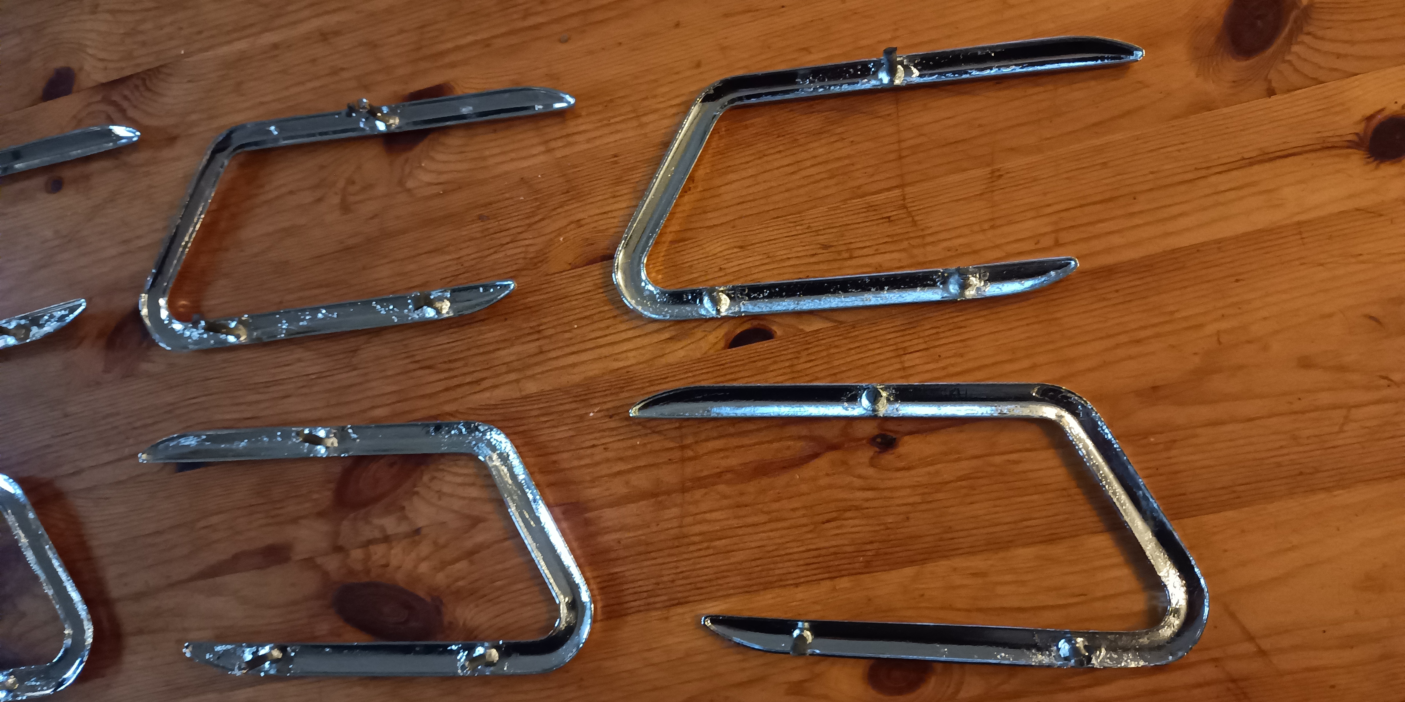 Zierleisten Chromrahmen "Kiemen" Wartburg 313 Sport