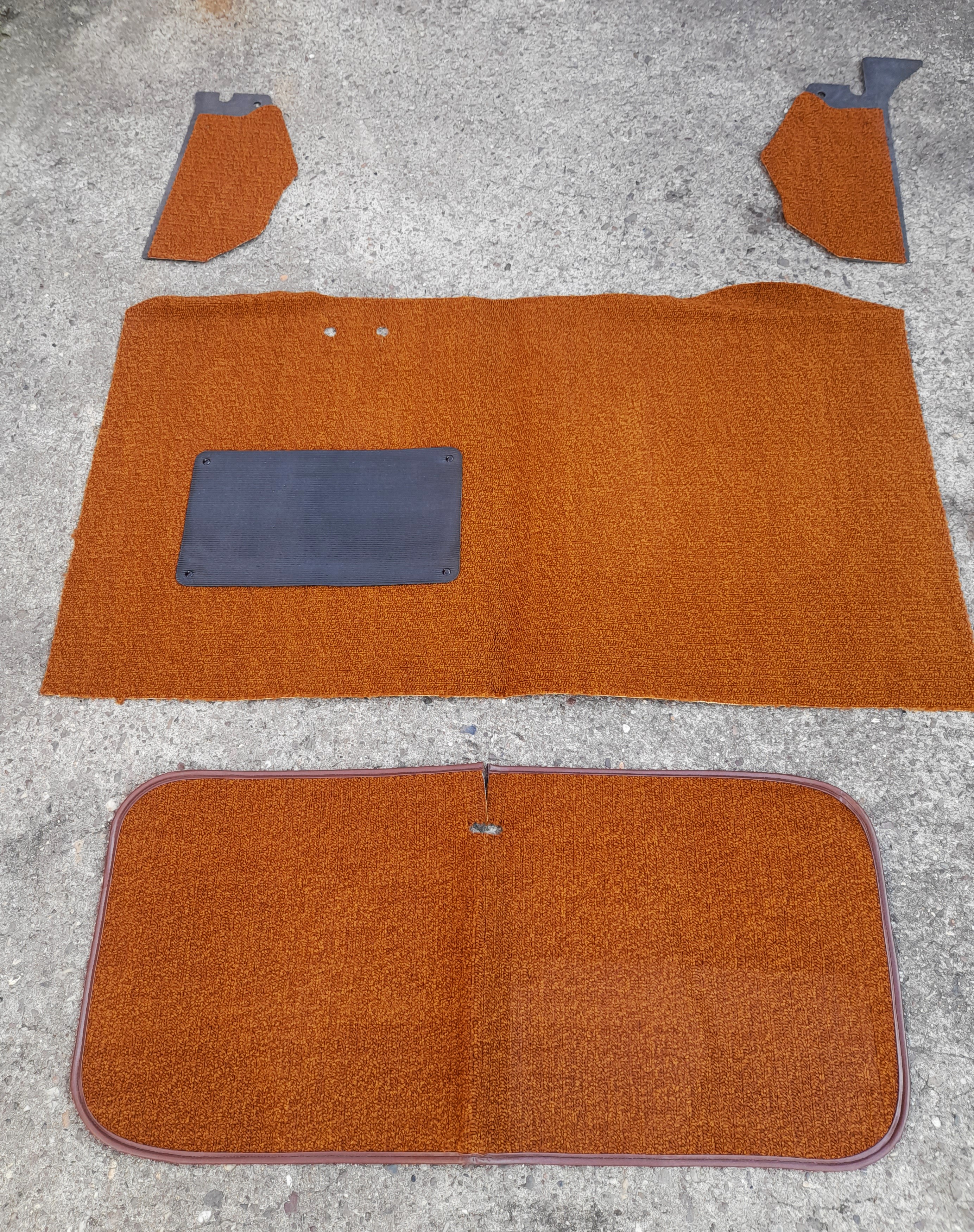 Fußmatten Teppich Satz Wartburg 353