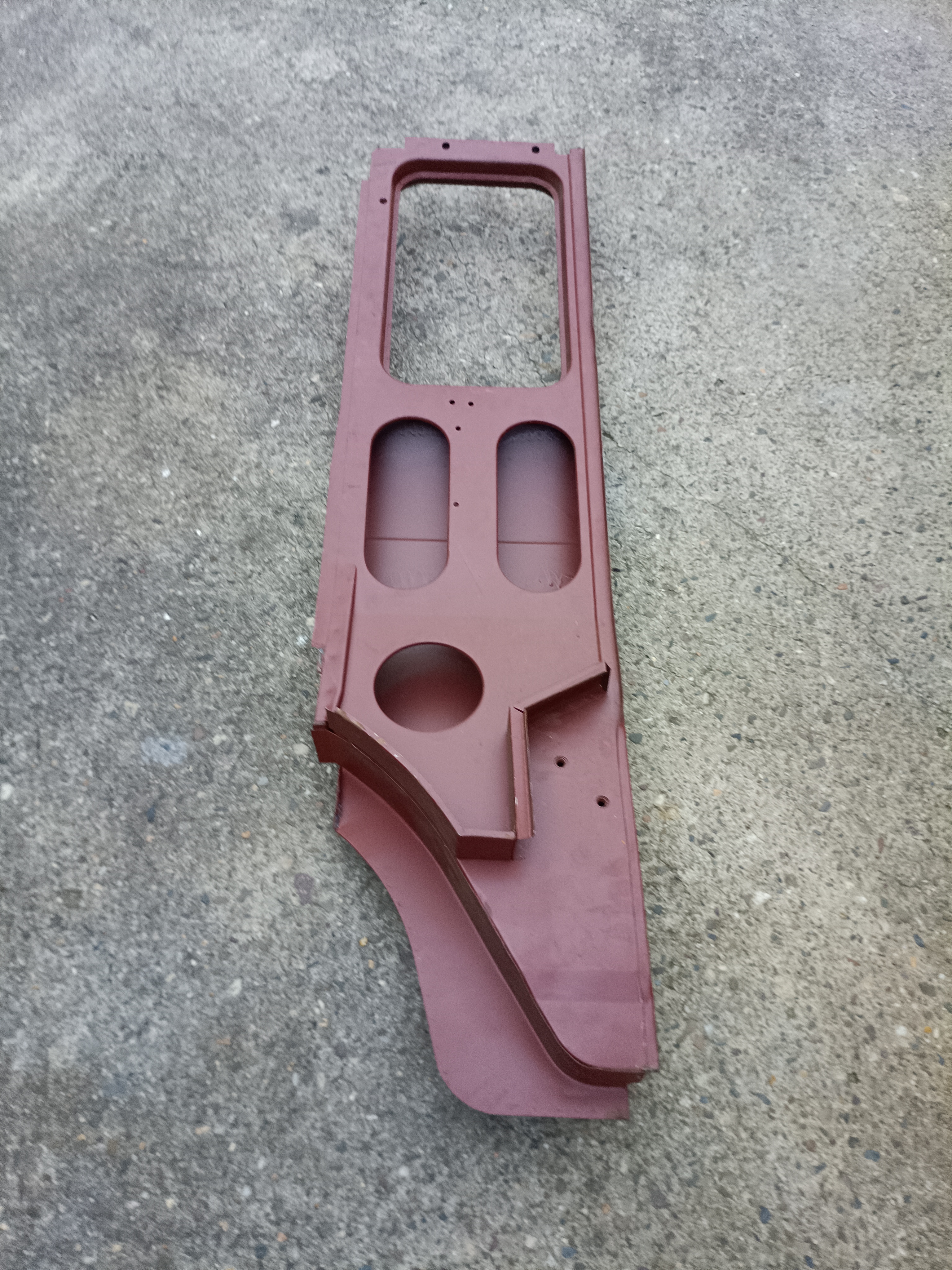 Seitenwand B-Säule Radlauf Blech Reparaturblech rechts Barkas B1000