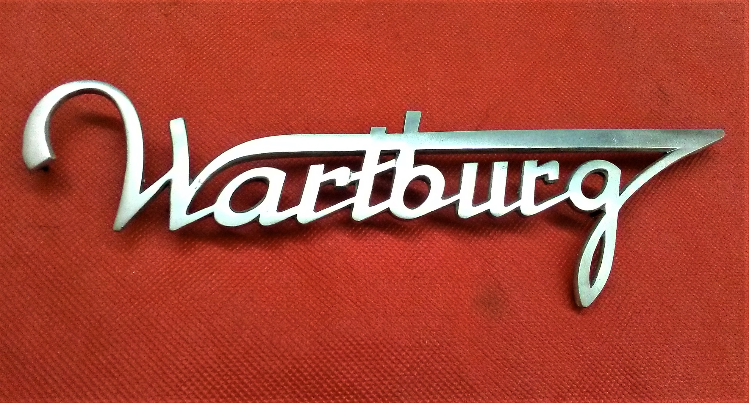 ALU Schriftzug Wartburg 311 312 313 Oldtimer