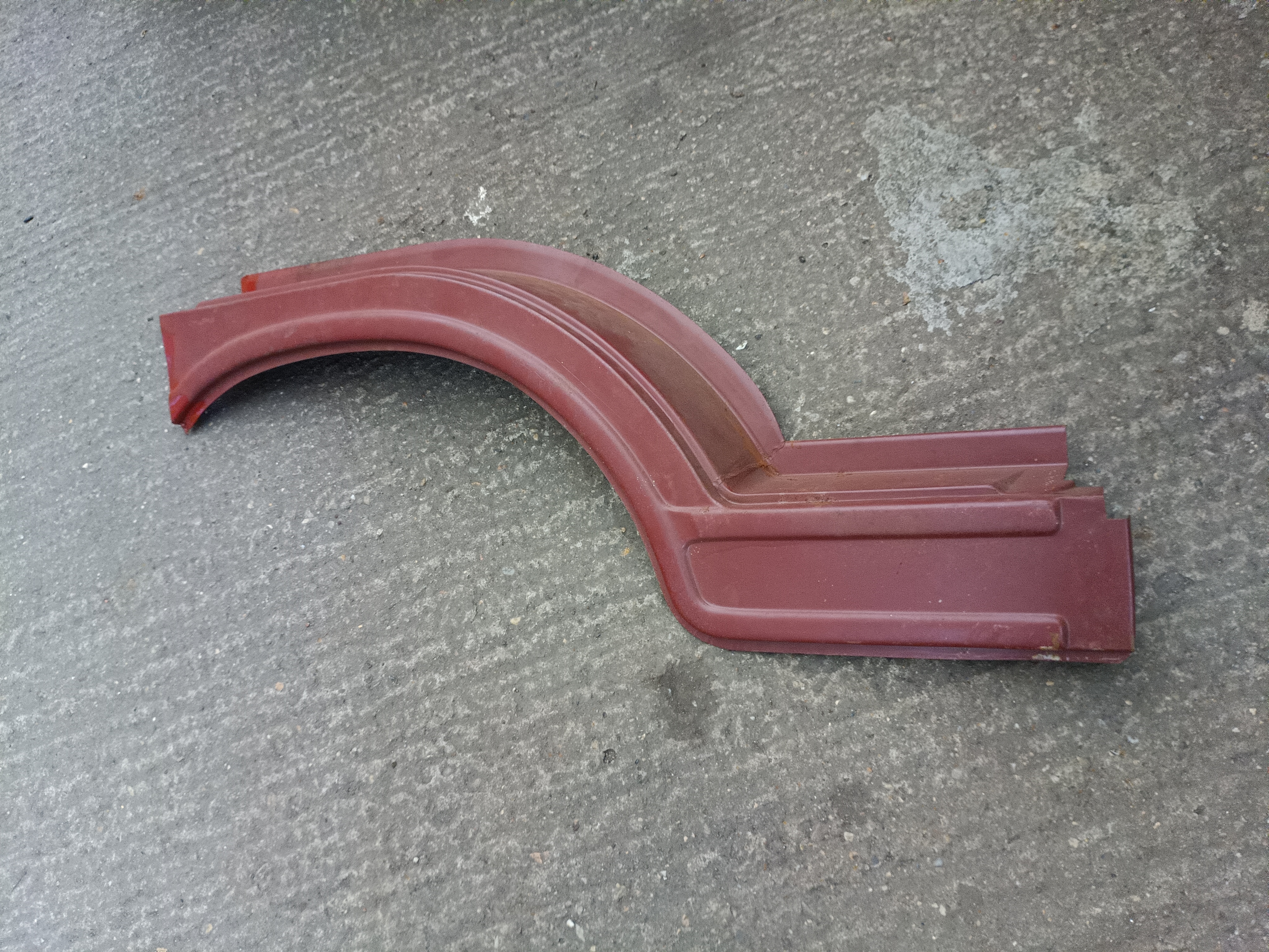 Radlauf Einstieg Blech Reparaturblech rechts Barkas B1000