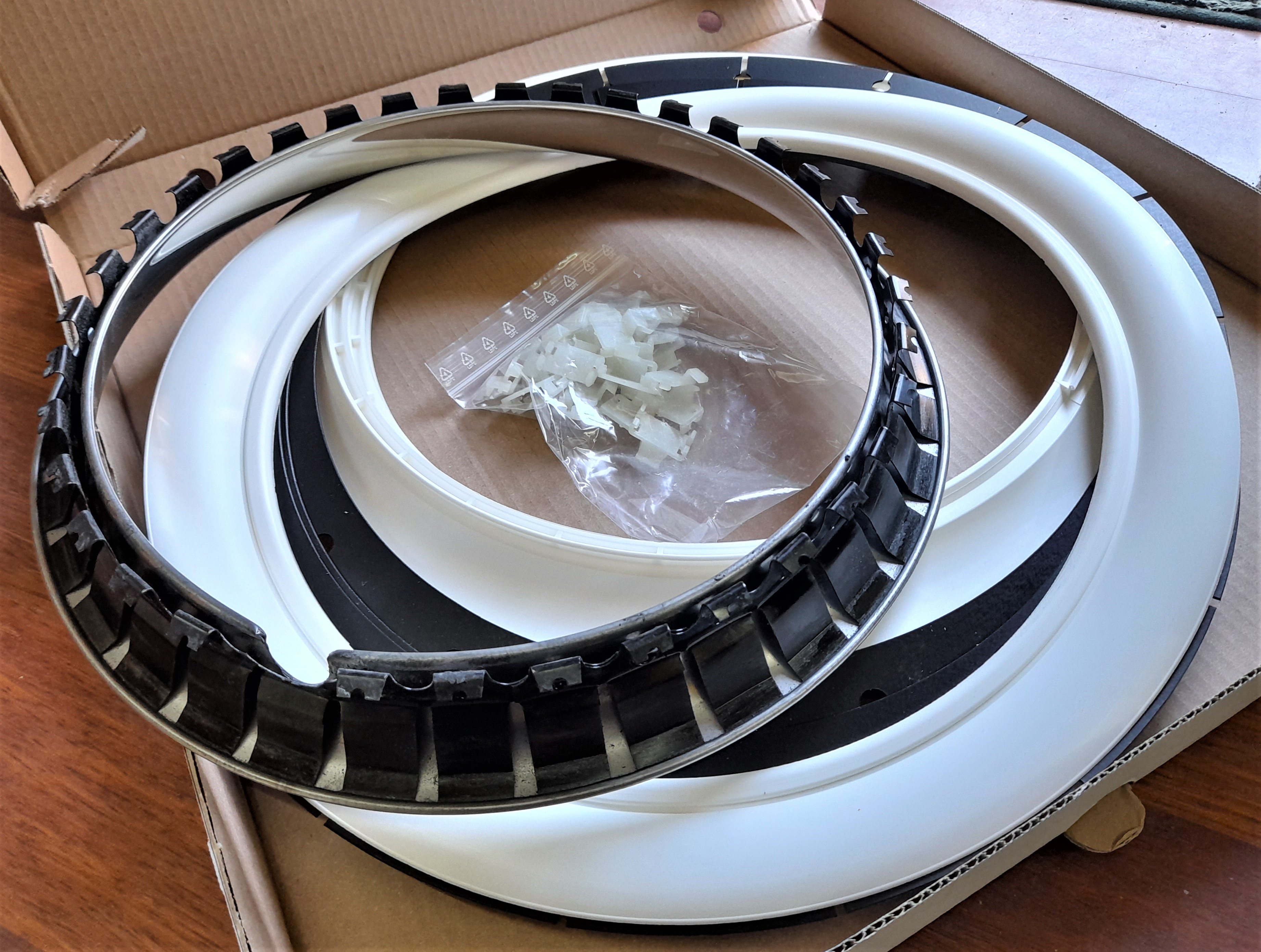 Felgenzierringe und Weißwandringe 15 Zoll Universal Oldtimer Wartburg 311 313 Ifa F9 F8