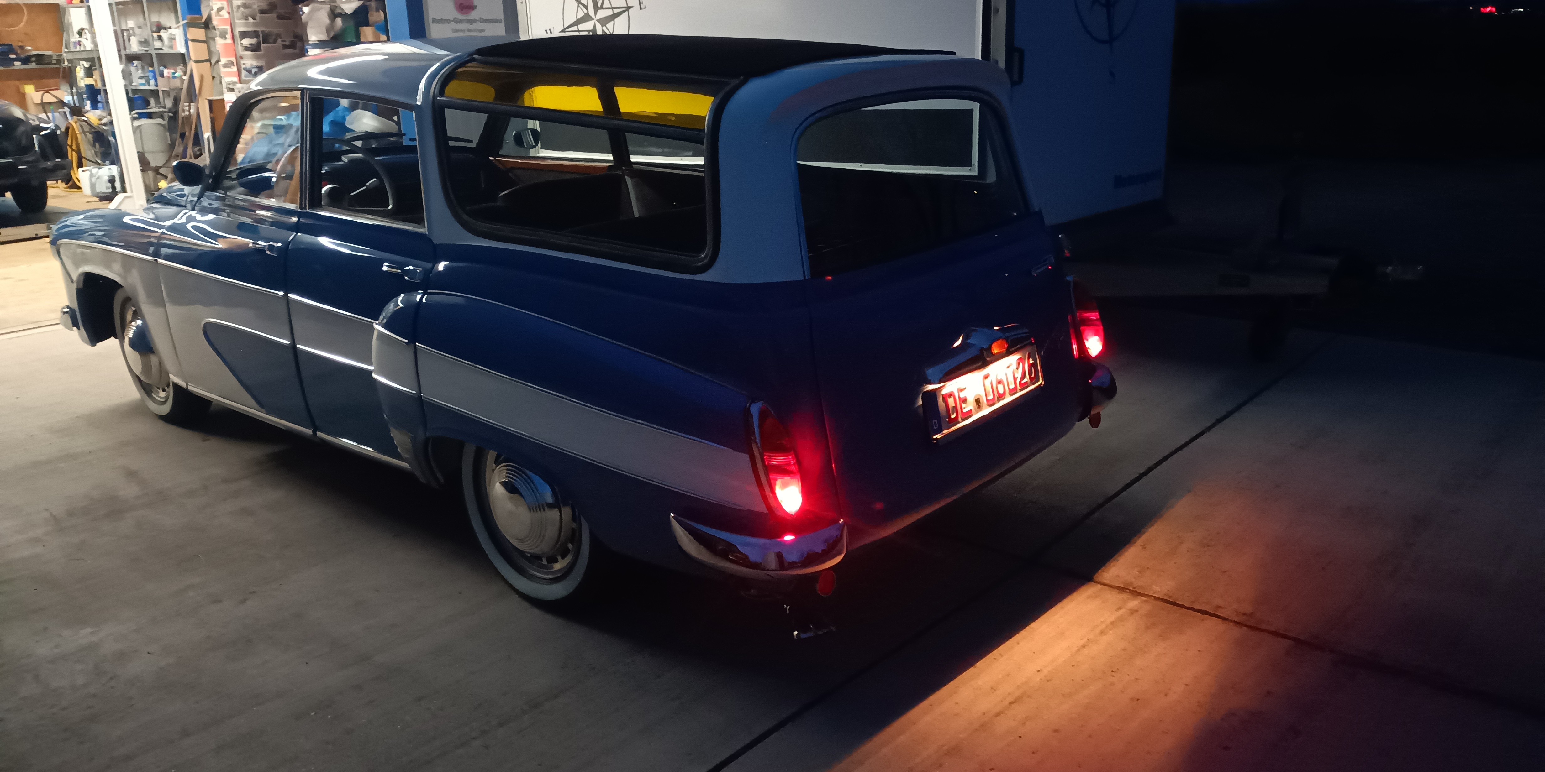 Wartburg 311 Camping mit Faltdach Bj.1963