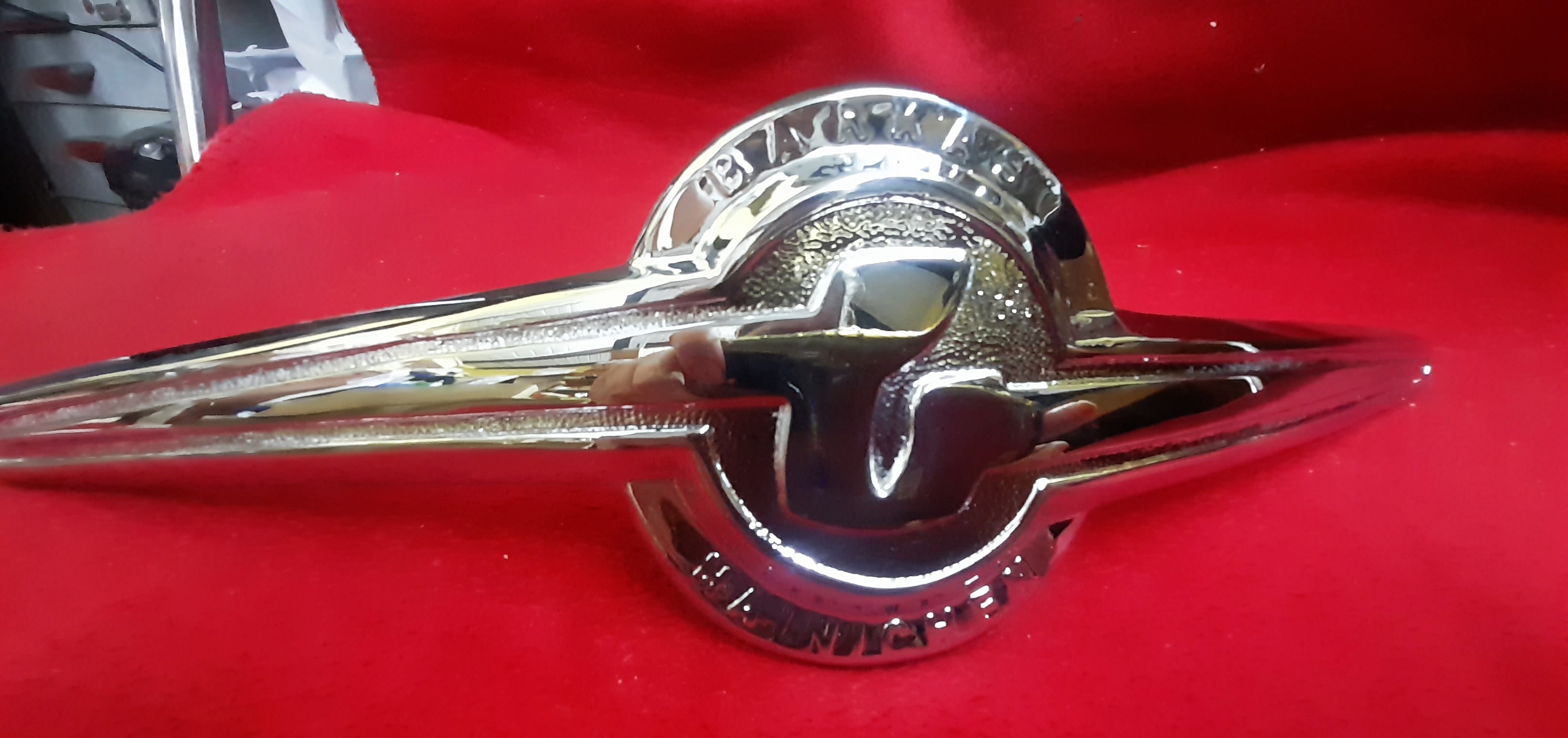 Chrom Emblem für Kühlergrill Framo V901 Barkas