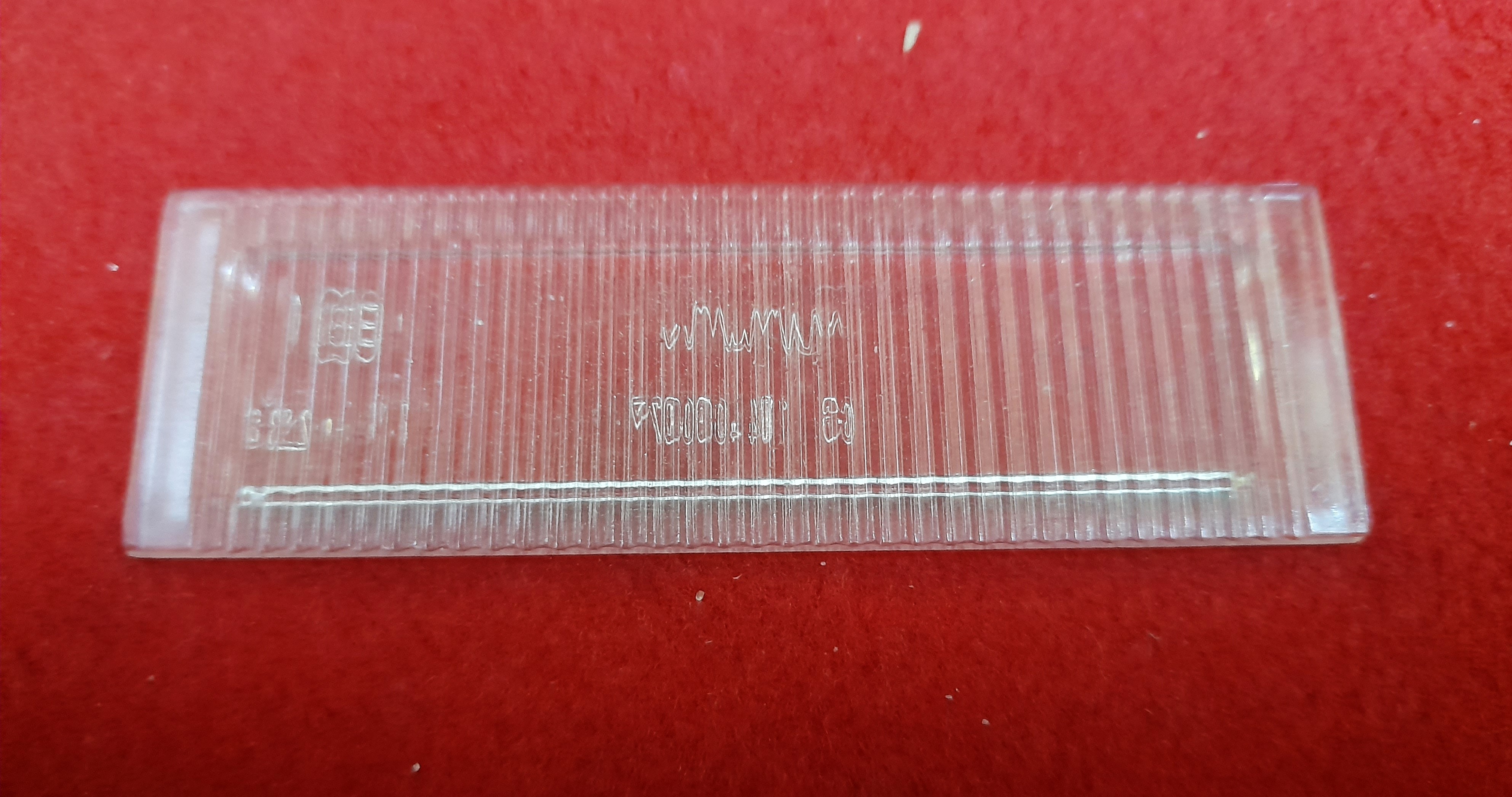 Lichtaustrittsscheibe Kennzeichenleuchte Kennzeichenbeleuchtung Glas  Trabant 601
