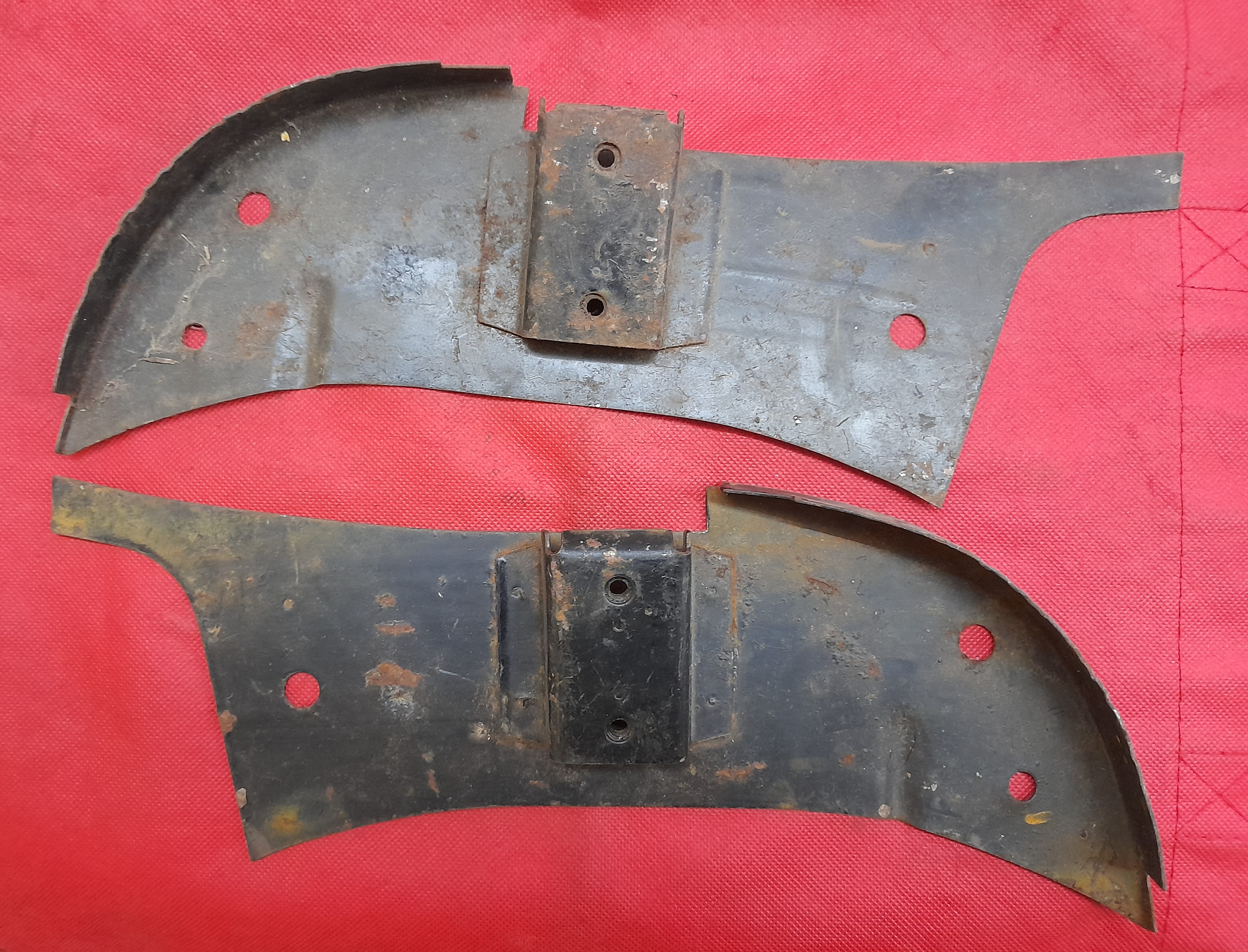 Einschweißbleche Reparaturbleche Blech Trabant 601 Karosserie