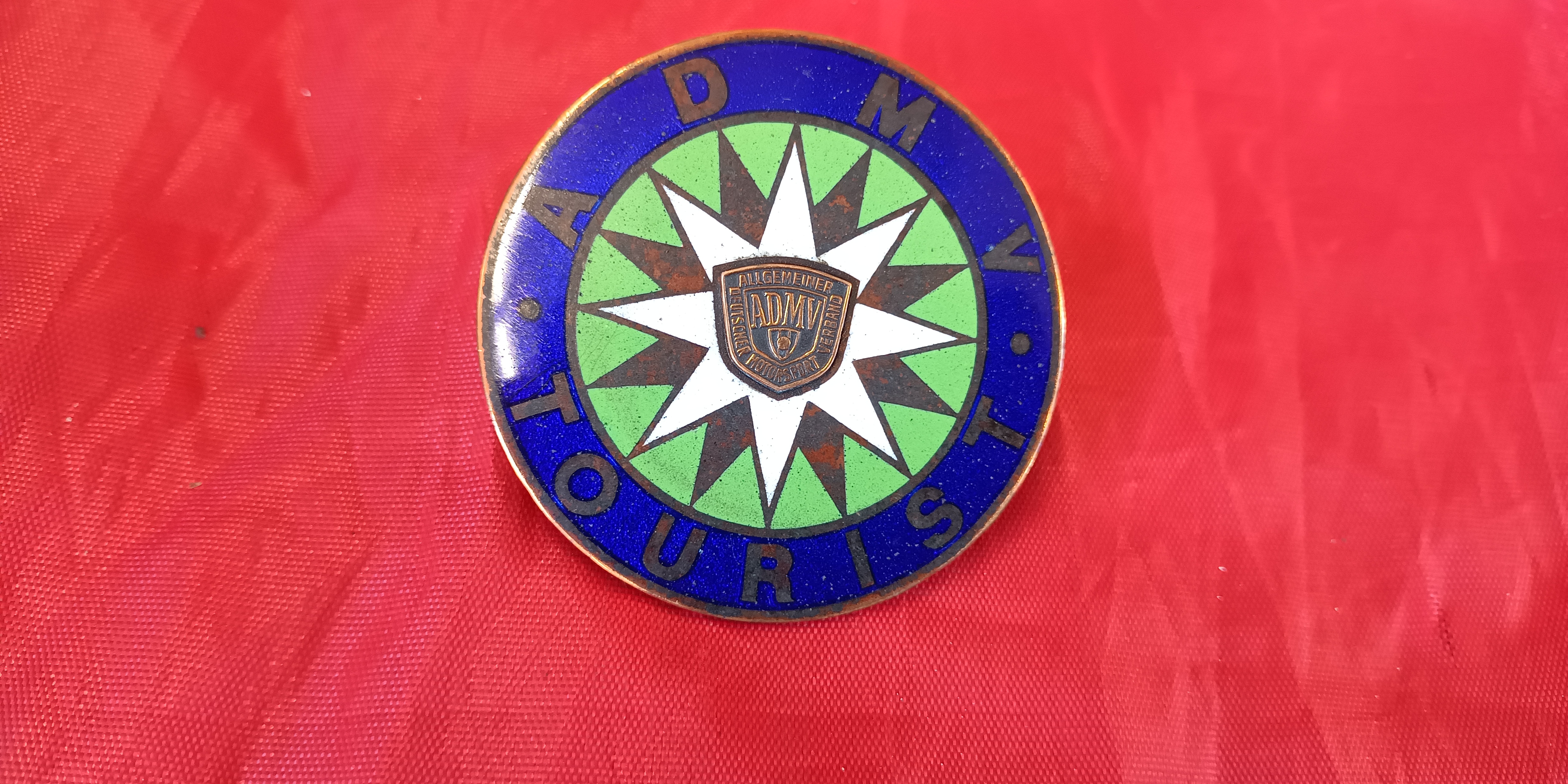 Plakette Emblem ADMV Tourist