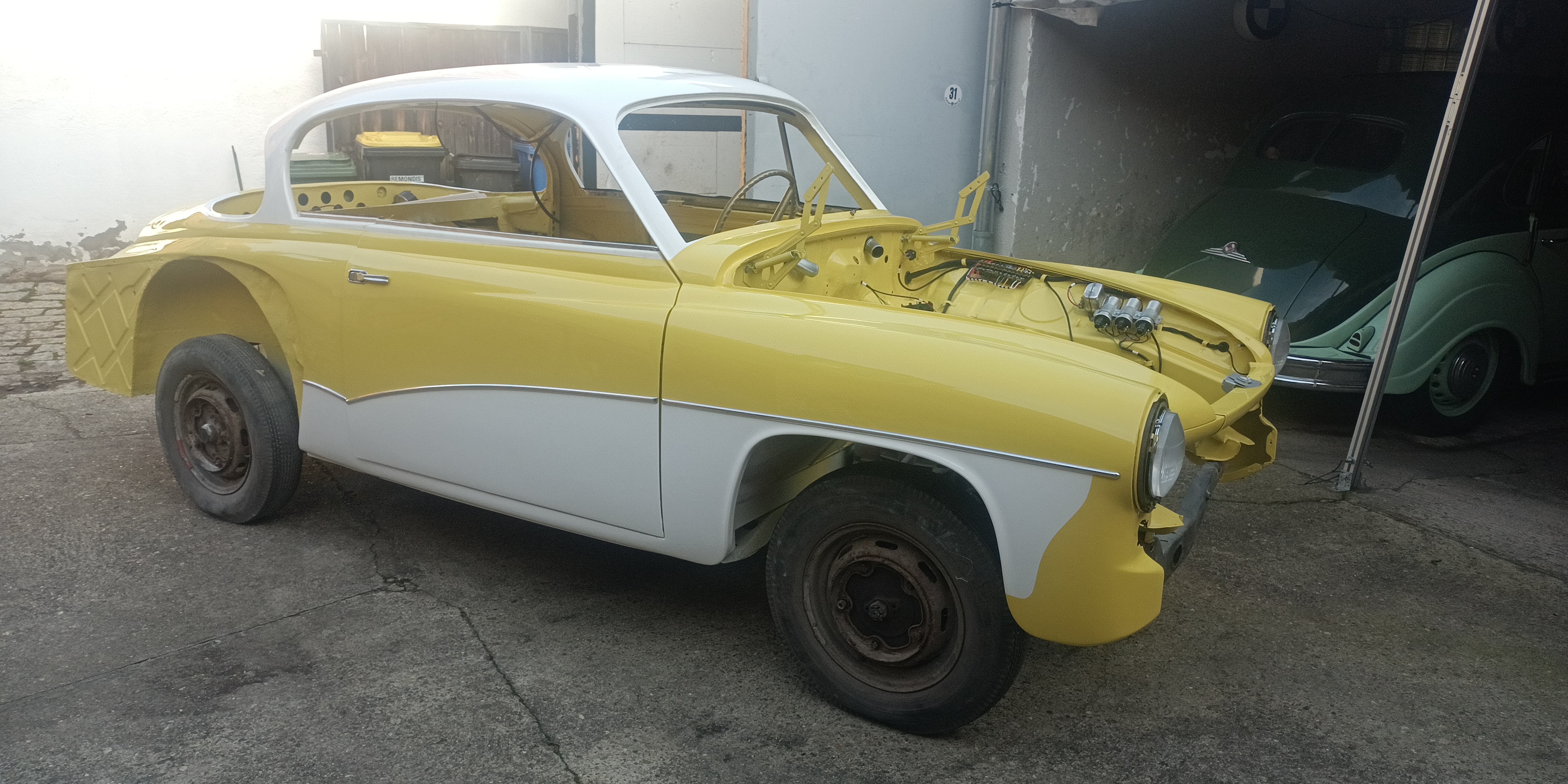 verkauft - Wartburg 311 Coupe bei uns restauriert