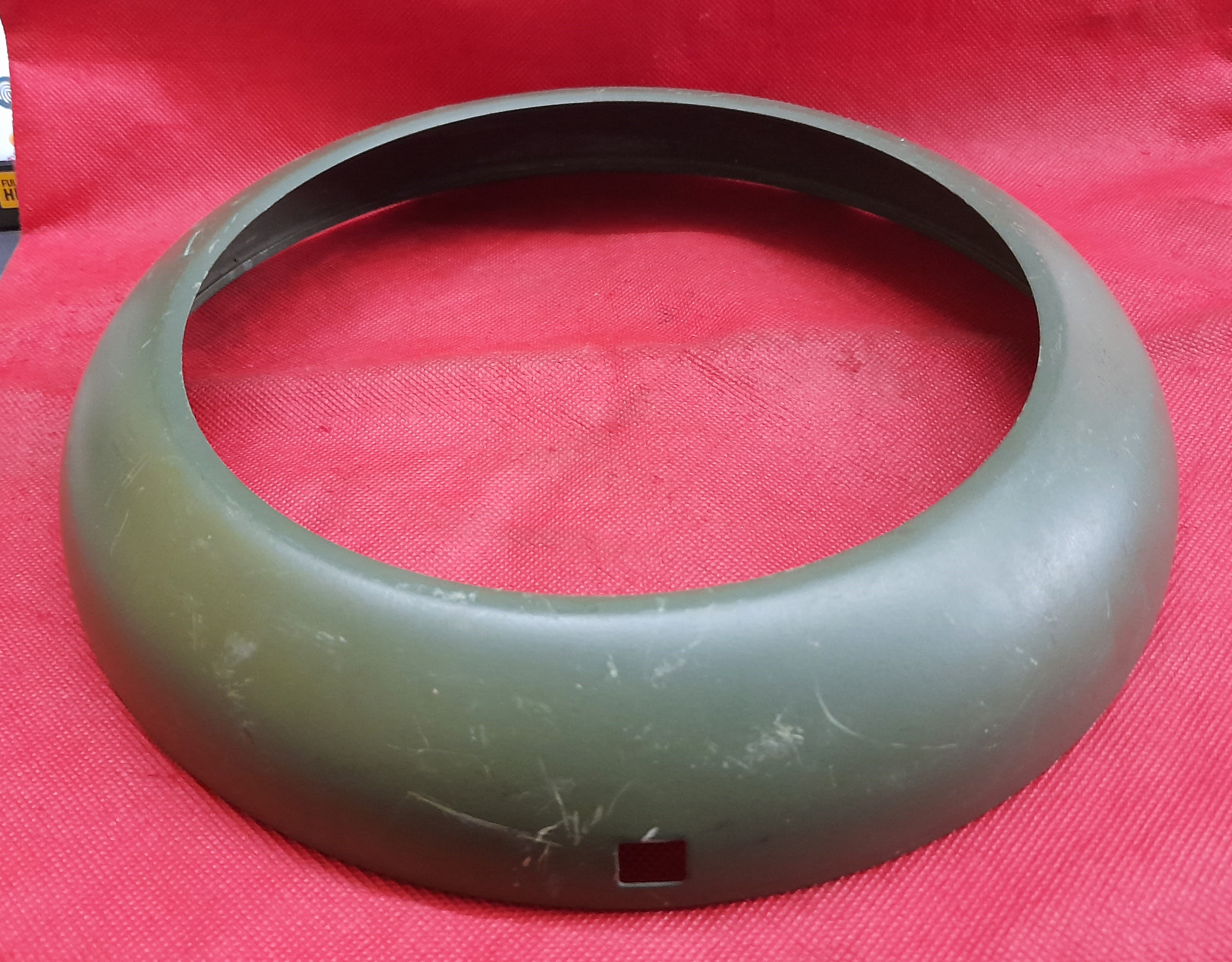 Scheinwerferringe, Lampenringe NVA-grün