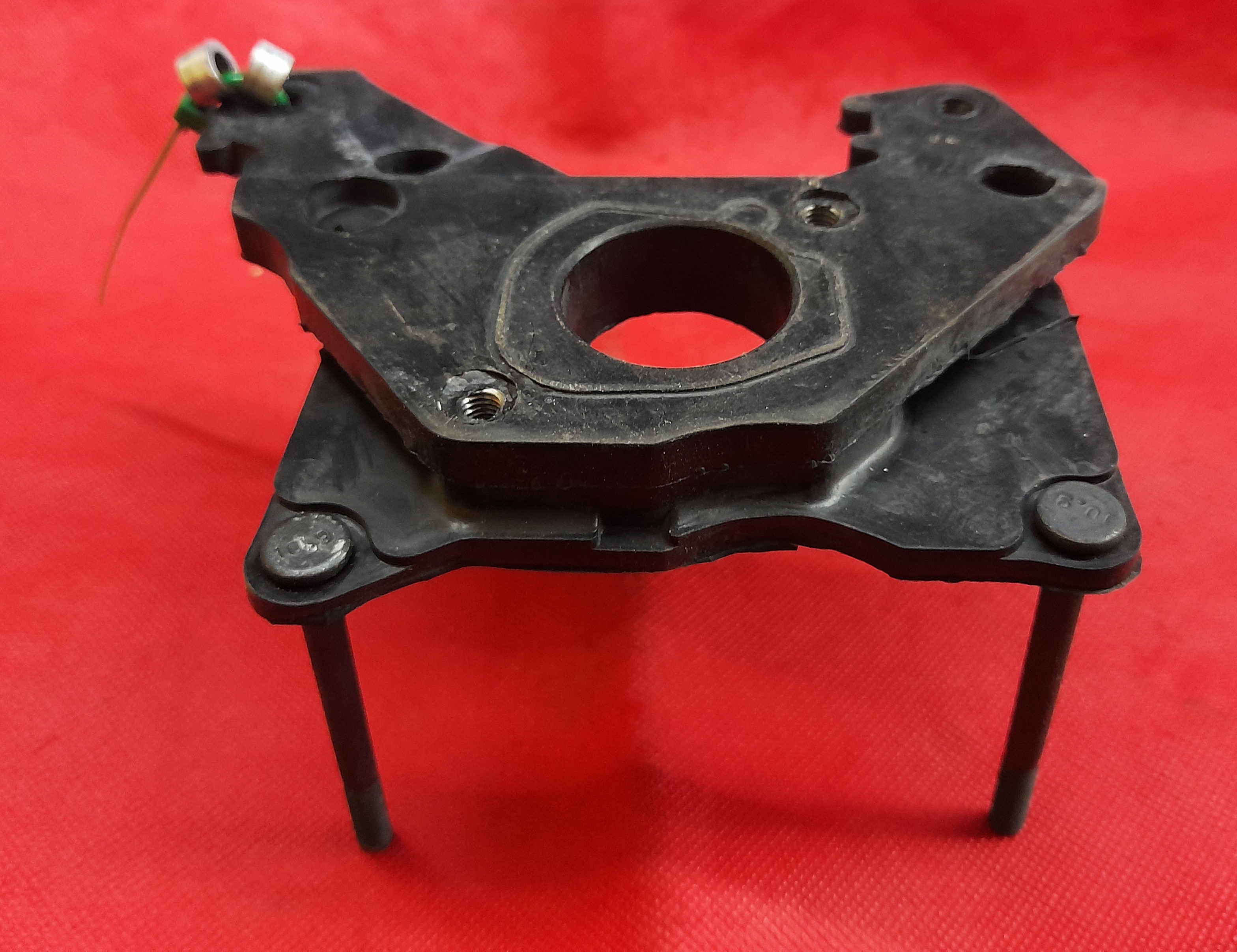 Zwischenflansch Ansaugkrümmer und Vergaser Wartburg 1.3 Trabant 1.1 Barkas B1000.1