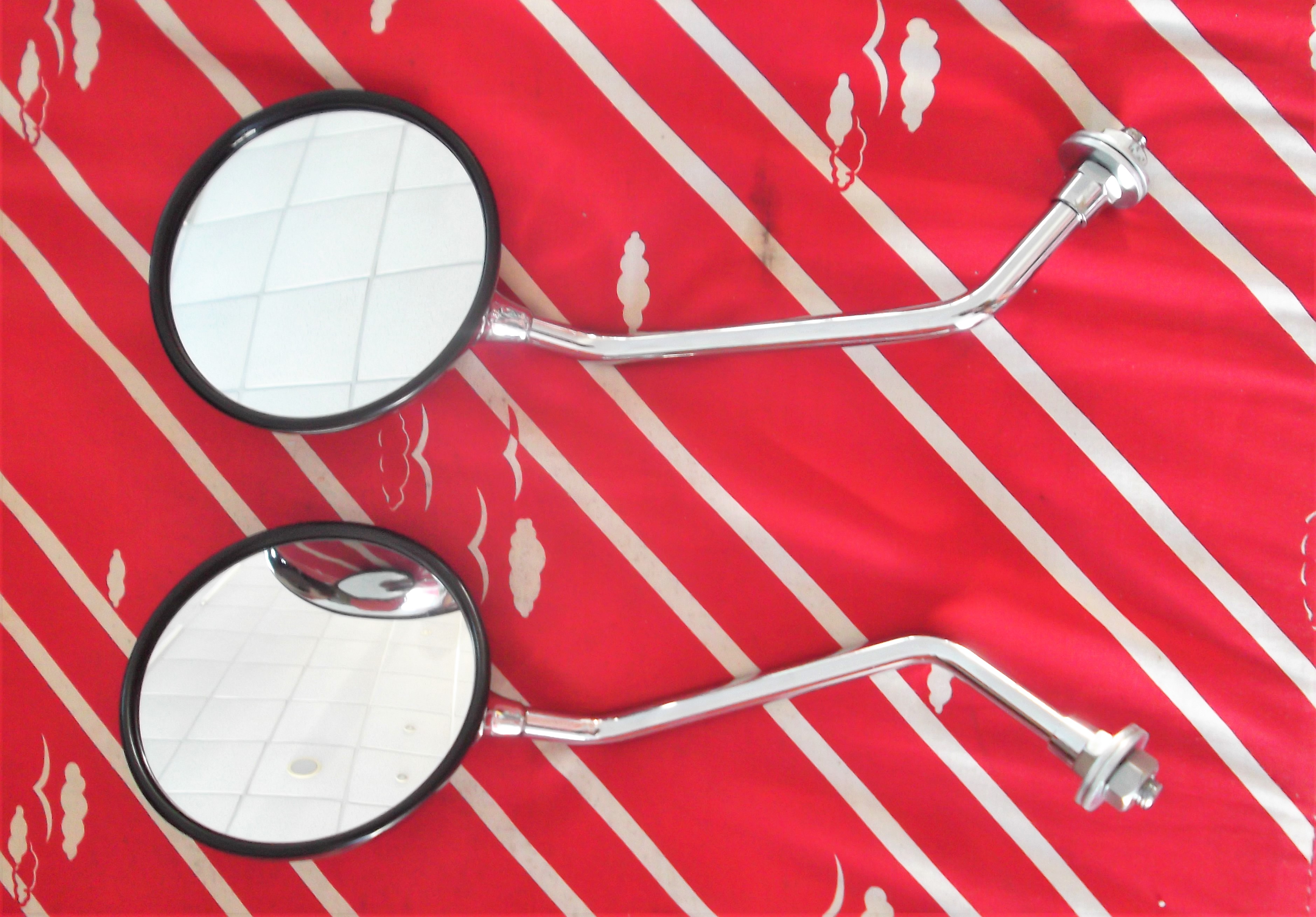 Chrom Spiegel Spiegelsatz Außenspiegel Barkas B1000 Universal Oldtimer