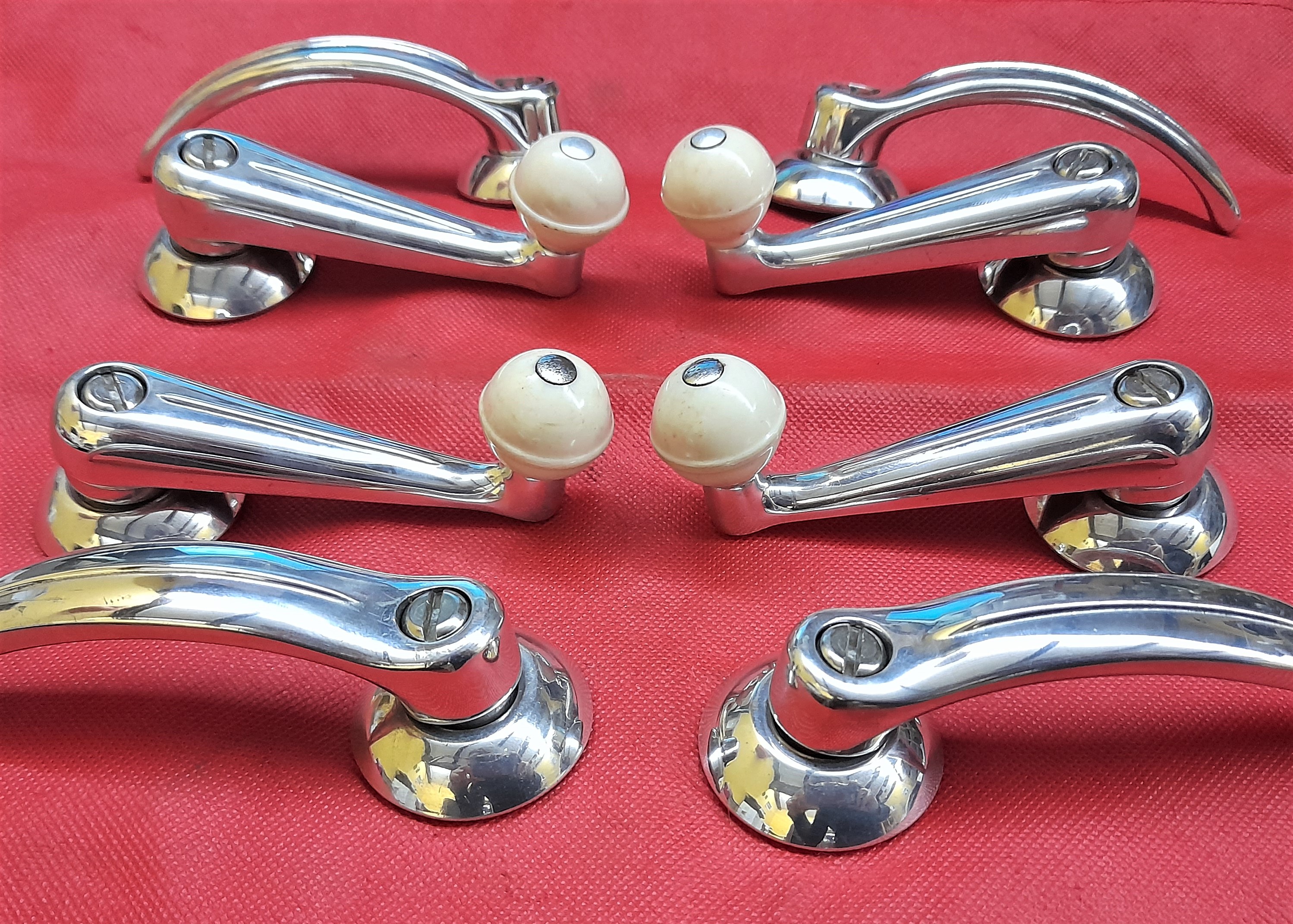 Set Türgriff Türöffner Fensterkurbel  innen Wartburg 311 312 Limousine