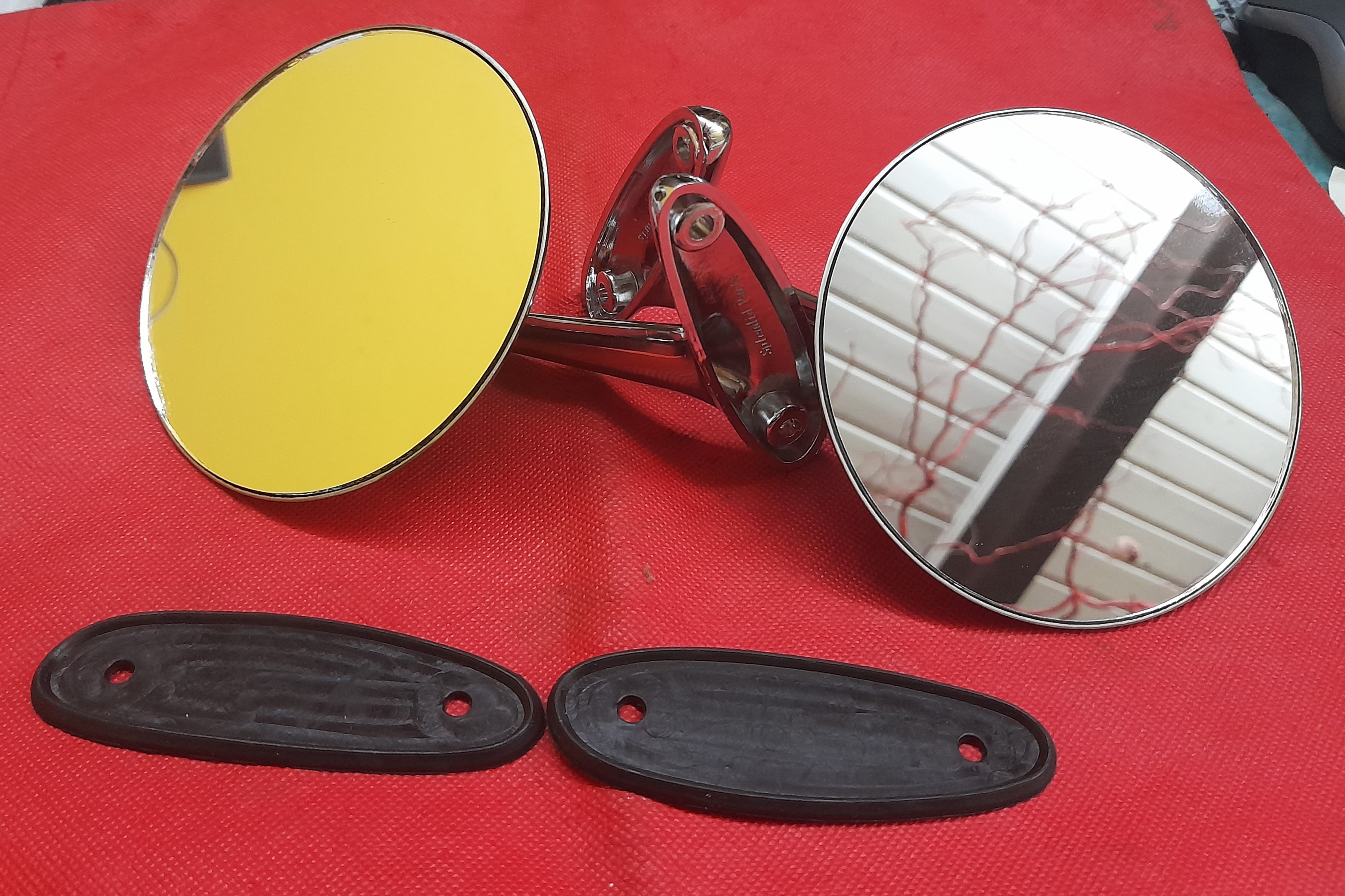 Außenspiegel Spiegel  1 Paar EMW BMW 327 IFA F8 Cabrio Universal Oldtimer