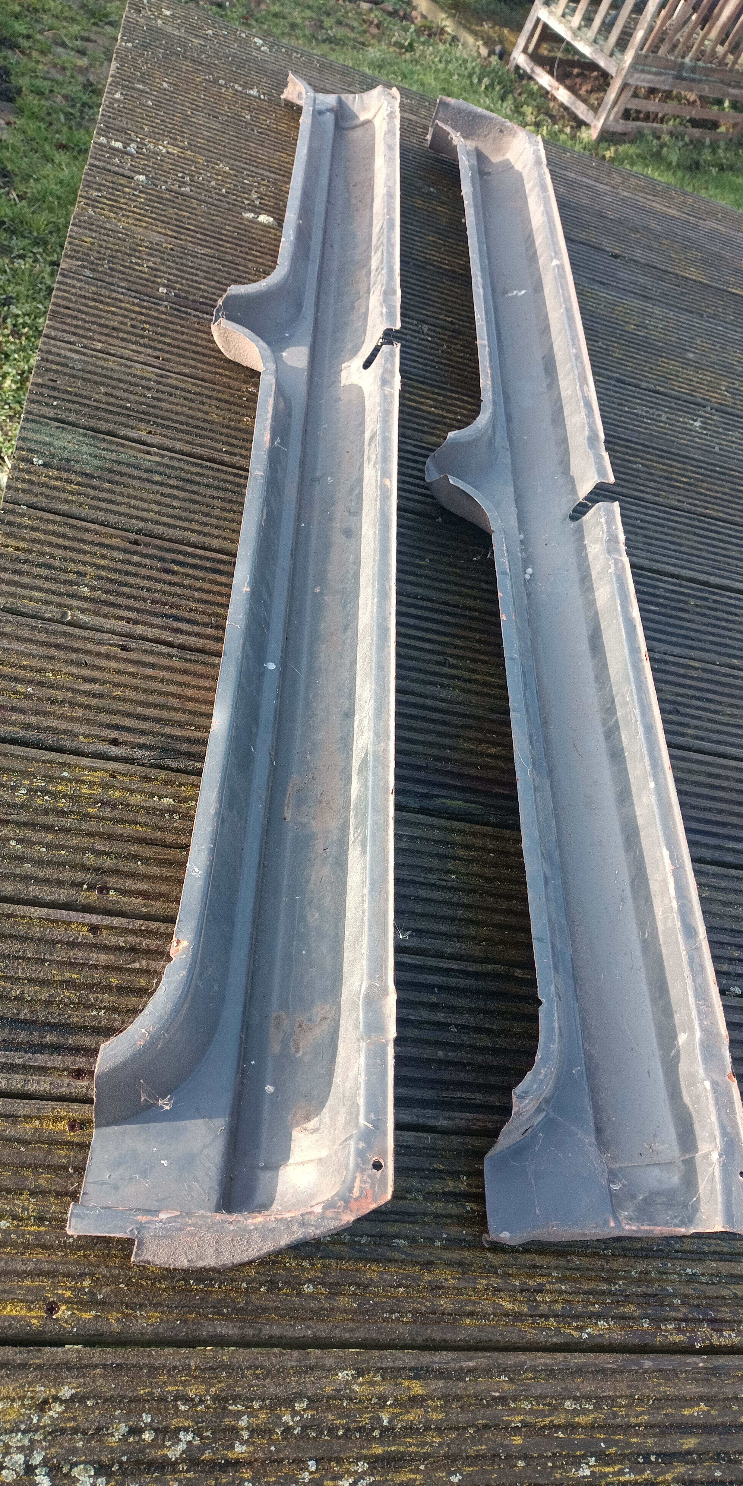 1x Satz Schweller Reparaturbleche Bleche Skoda S100