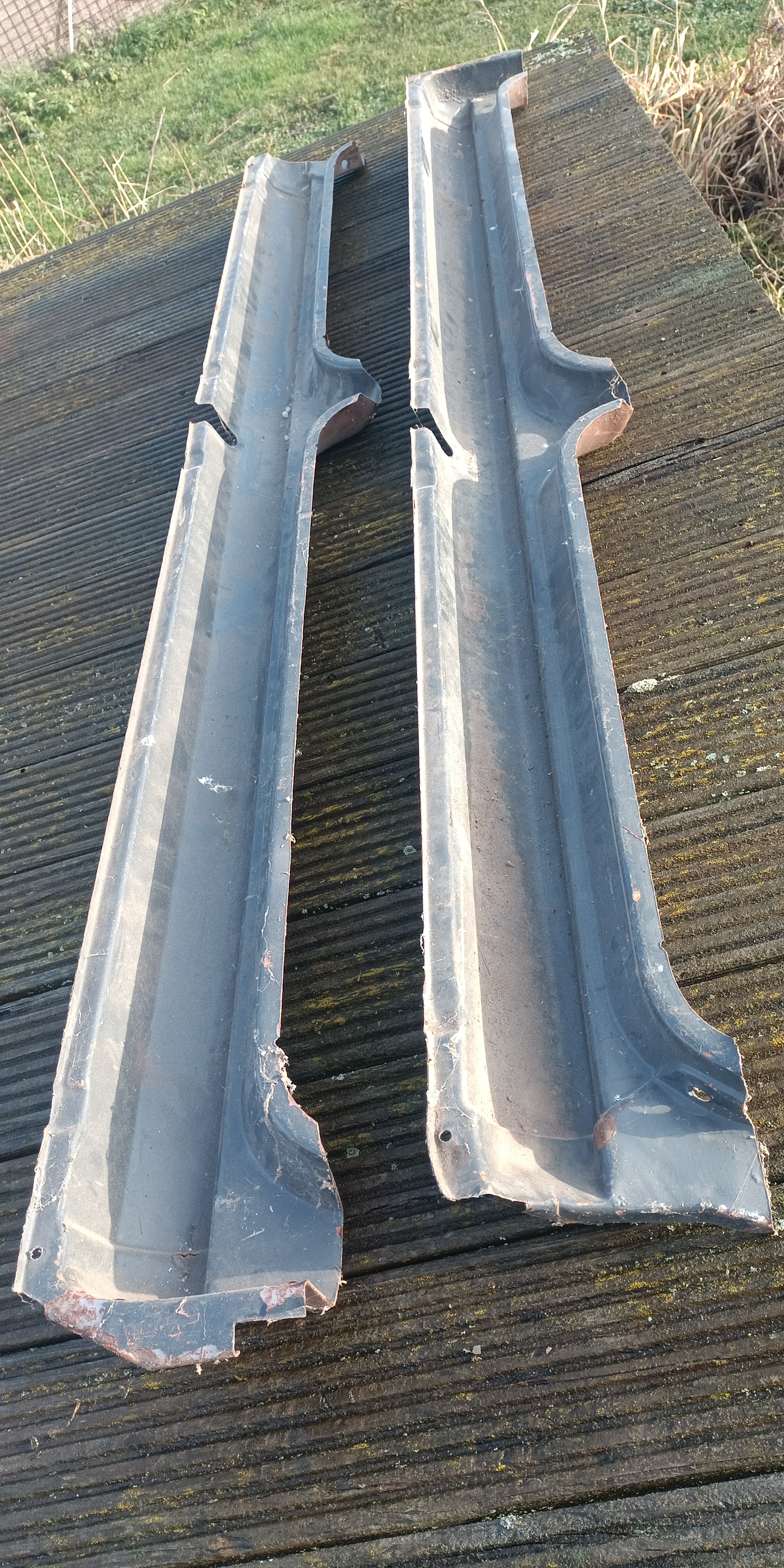 1x Satz Schweller Reparaturbleche Bleche Skoda S100