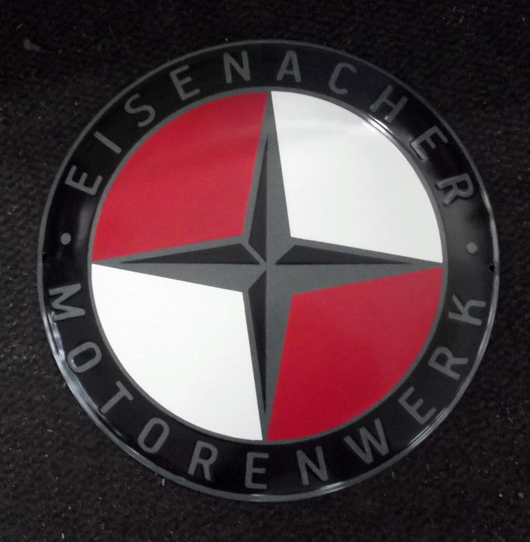 Emailleschild Schild Blechshild EMW 40cm Eisenacher Motoren Werke