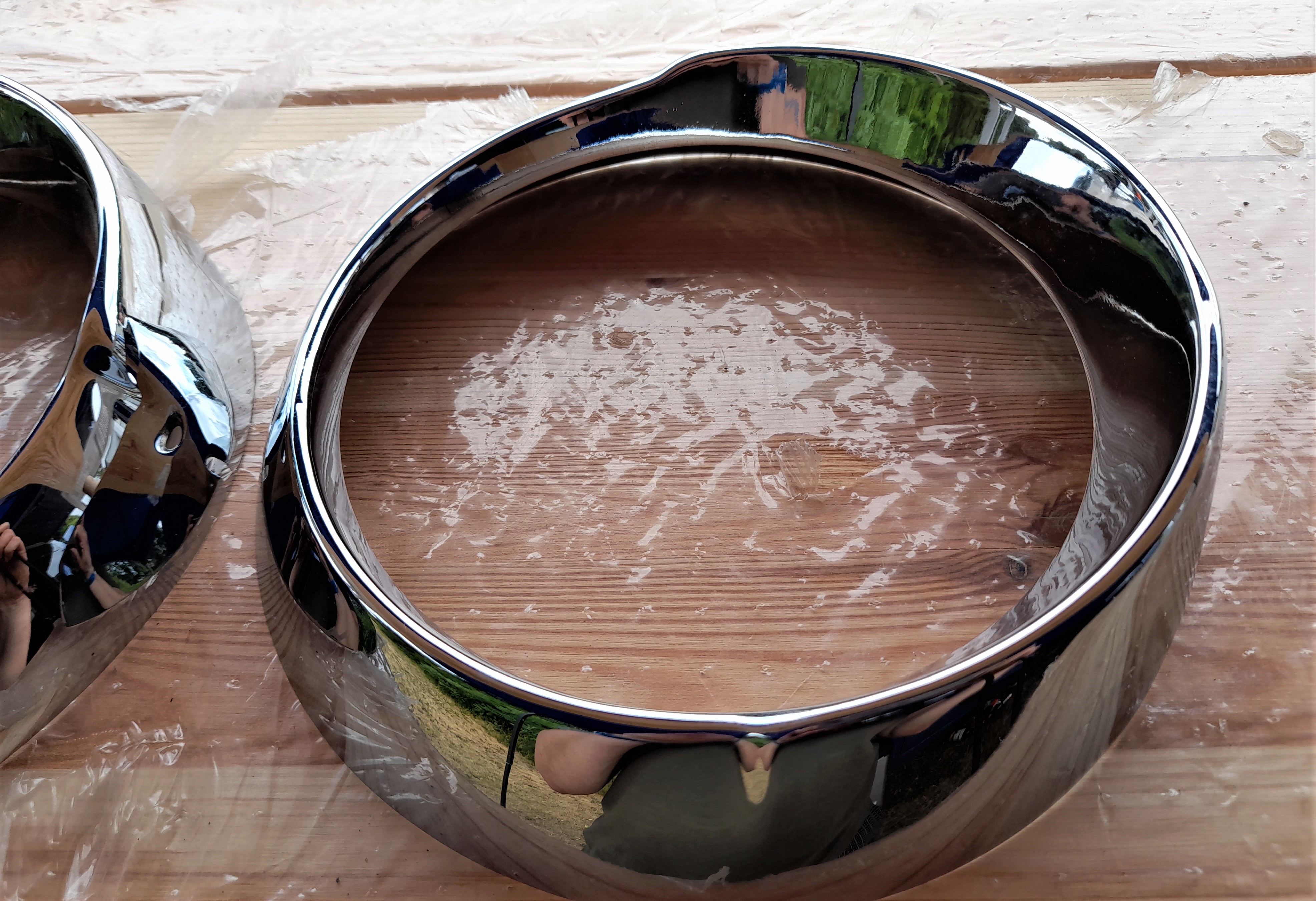 Lampenringe 1 Paar Wolga M21 GAZ 21