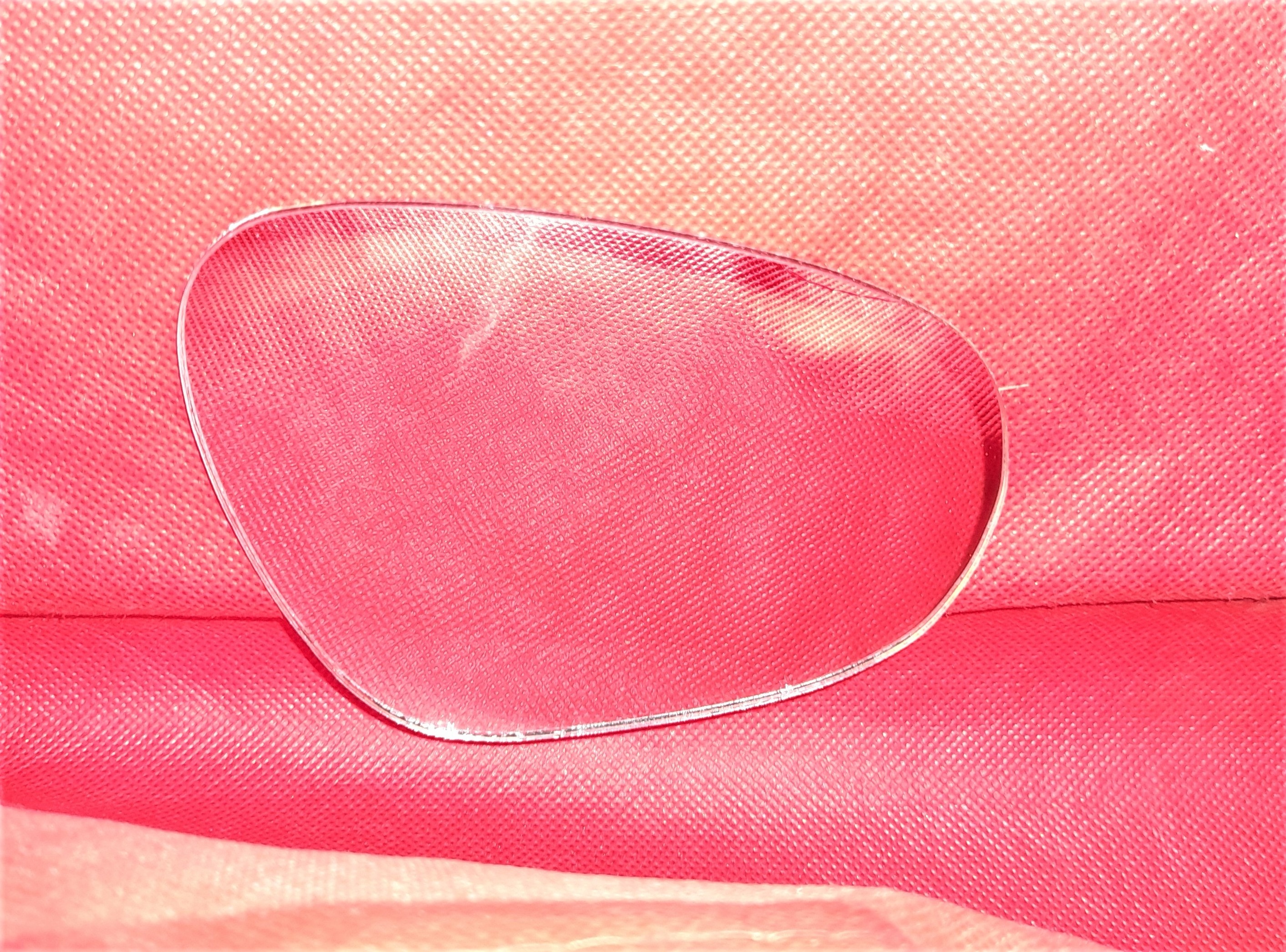 Spiegelglas Nierenform links Wartburg Trabant