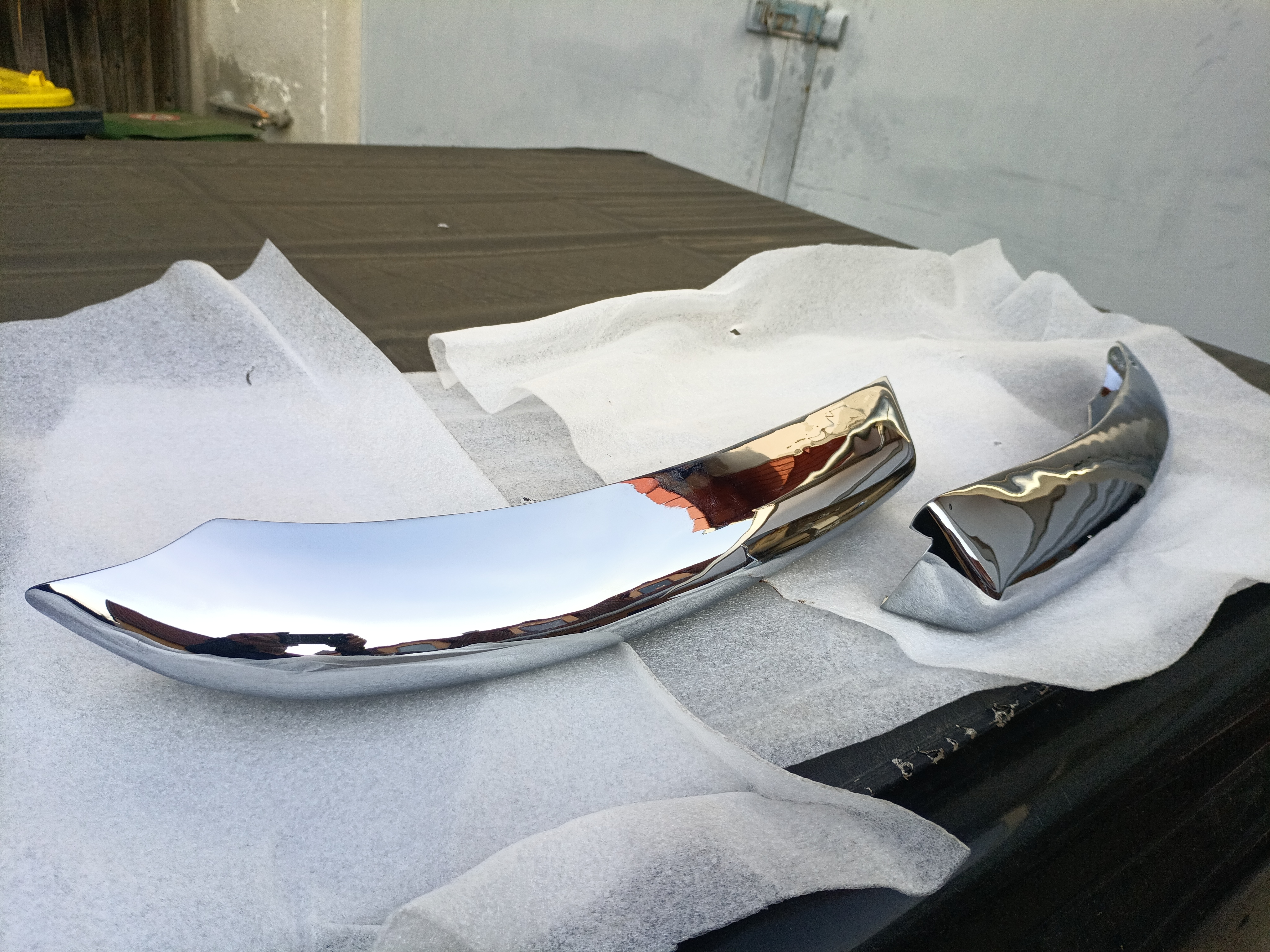 Stoßstange hinten Wartburg 313 Sport  chrom