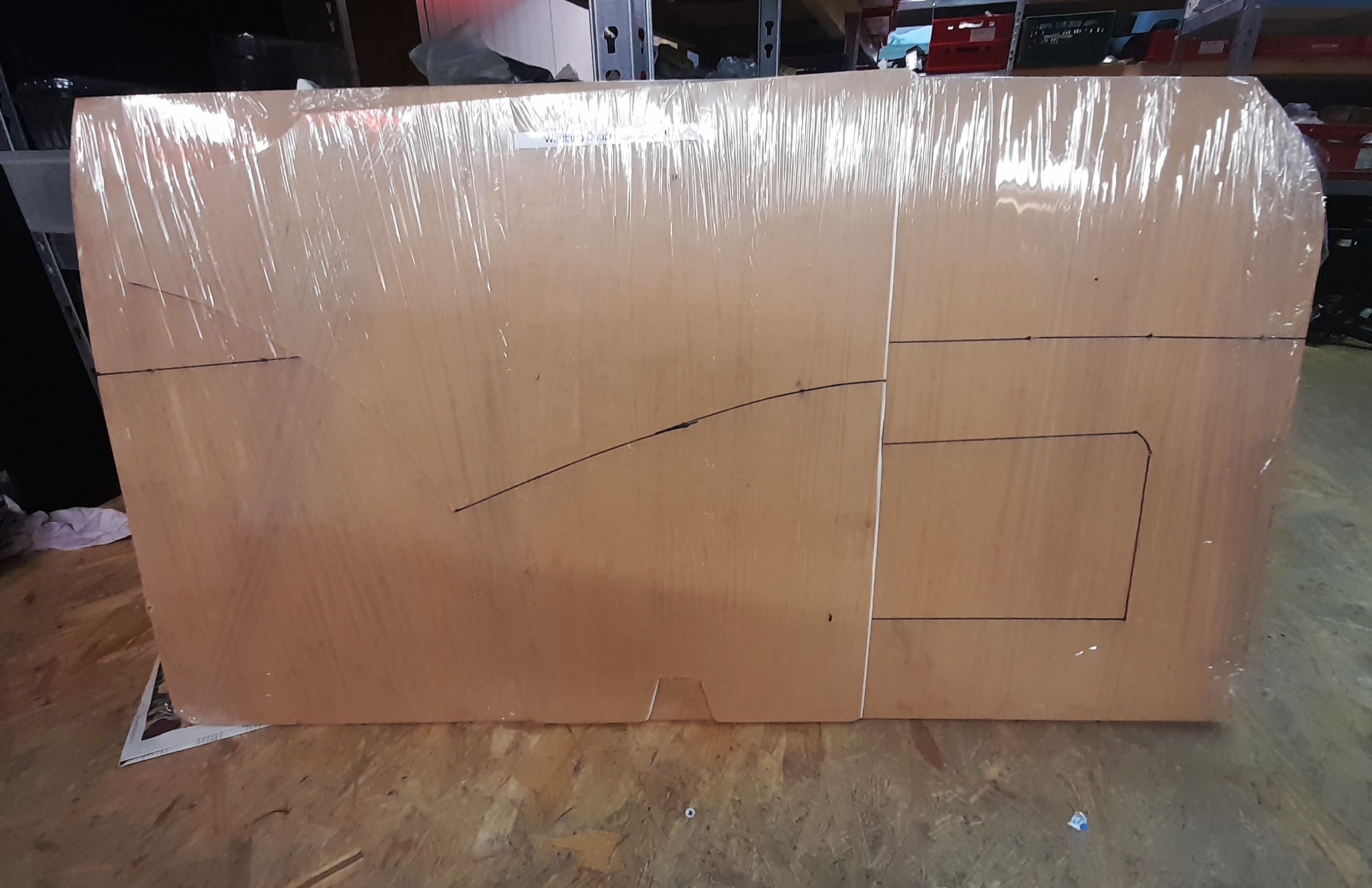 Türpappen Verkleidung Innenraum Wartburg 311 Coupe