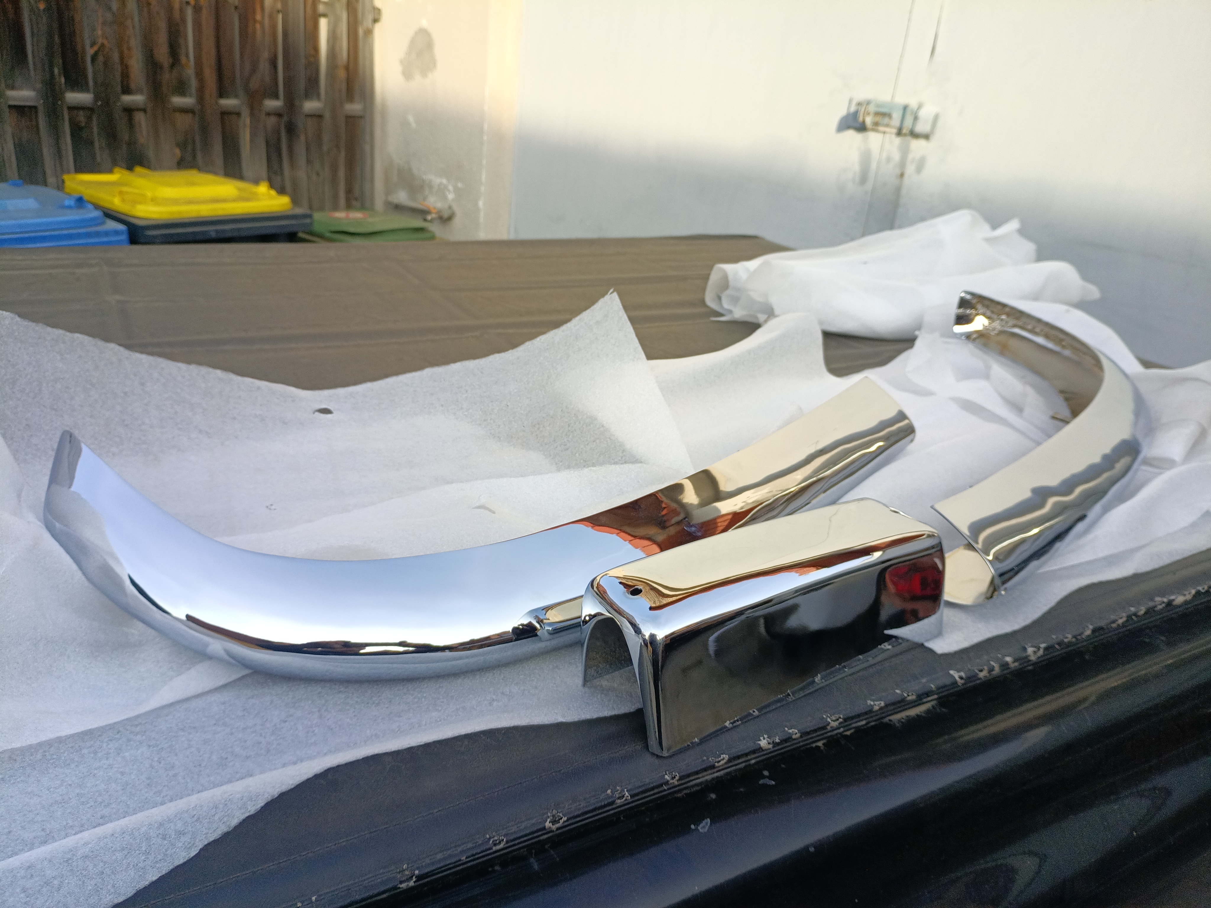 Stoßstange vorne Wartburg 313 Sport  chrom