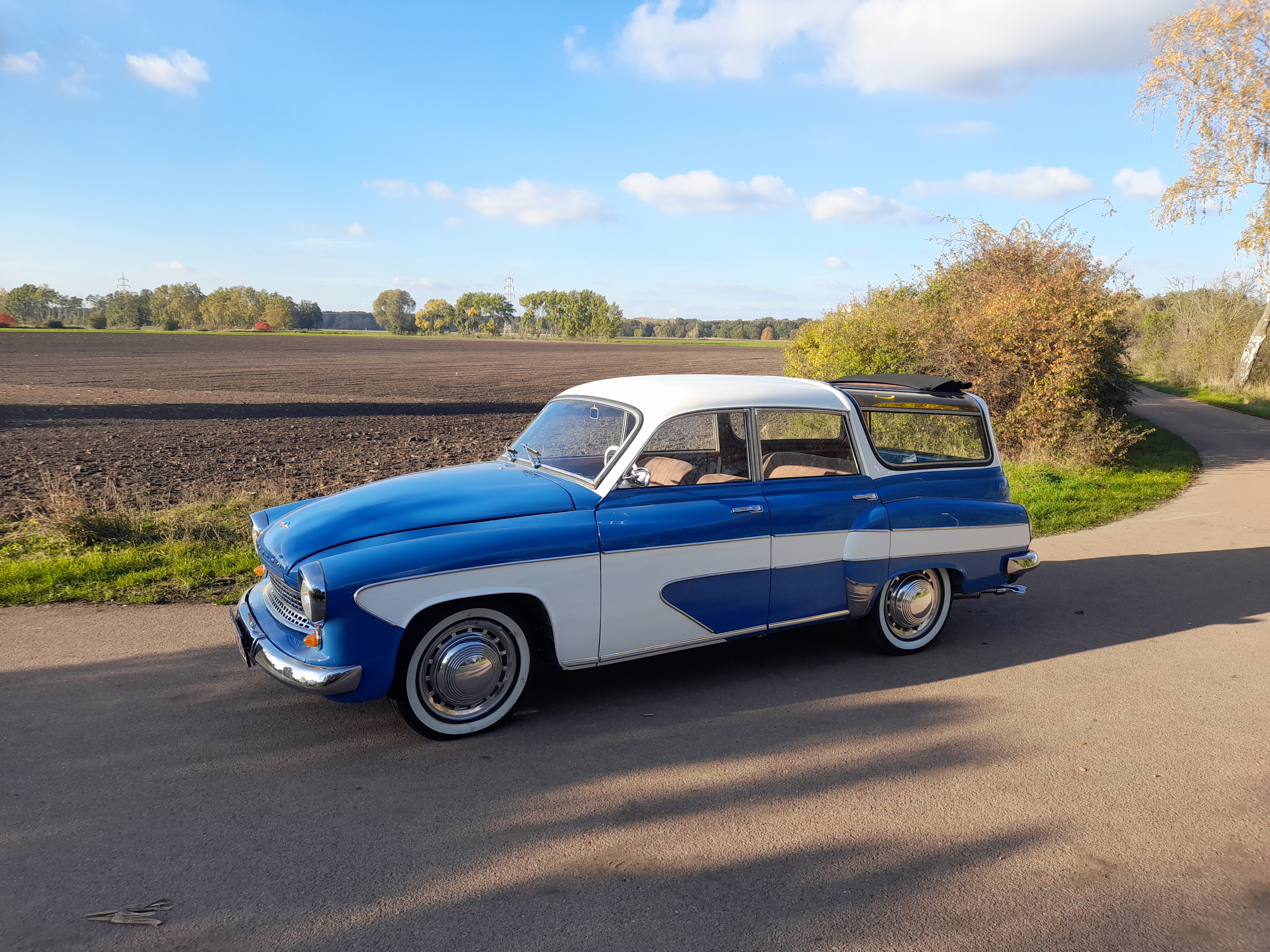 Wartburg 311 Camping mit Faltdach Bj.1963