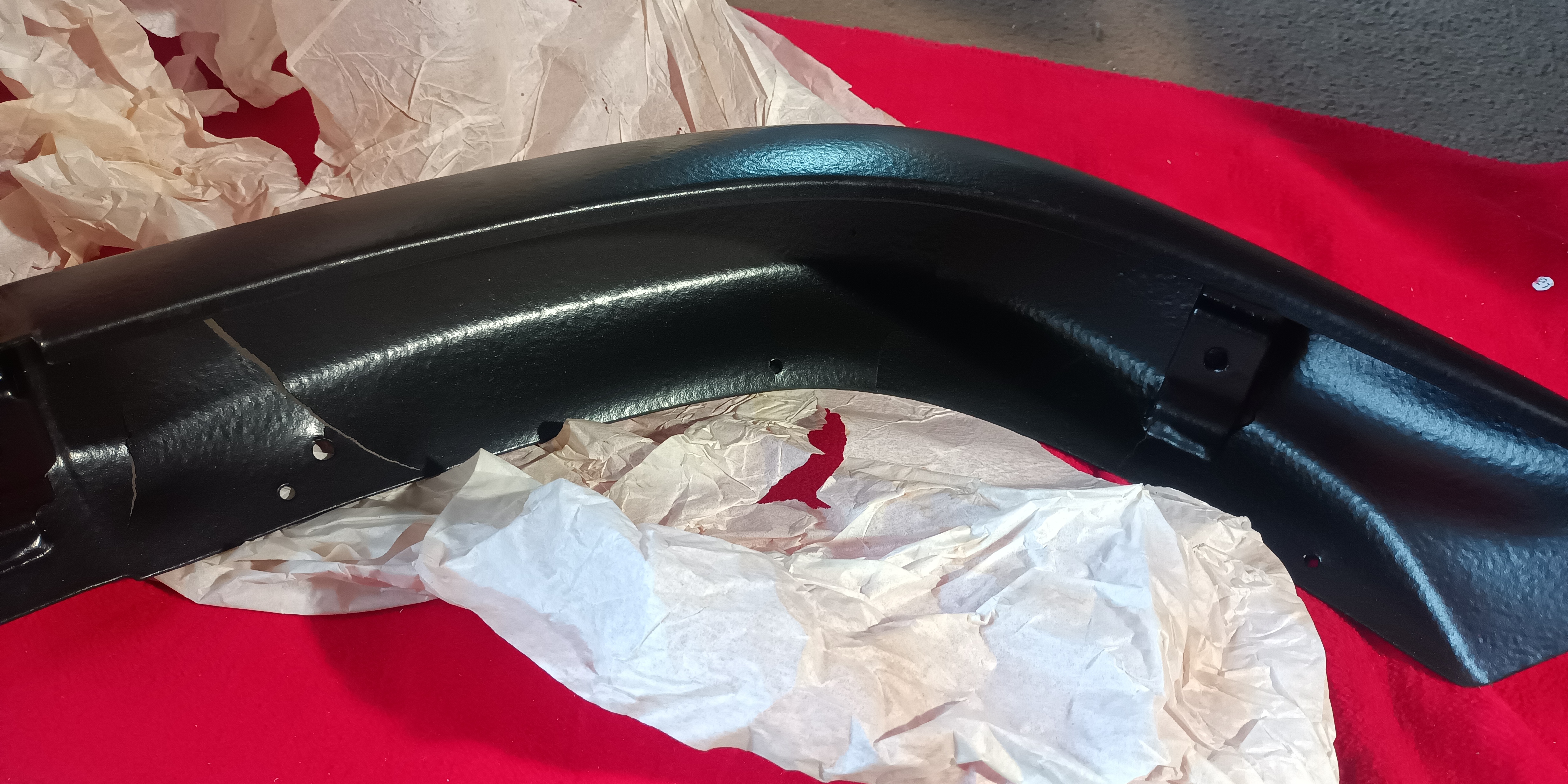 Stoßstange vorn rechts oder hinten links schwarz Wartburg 353