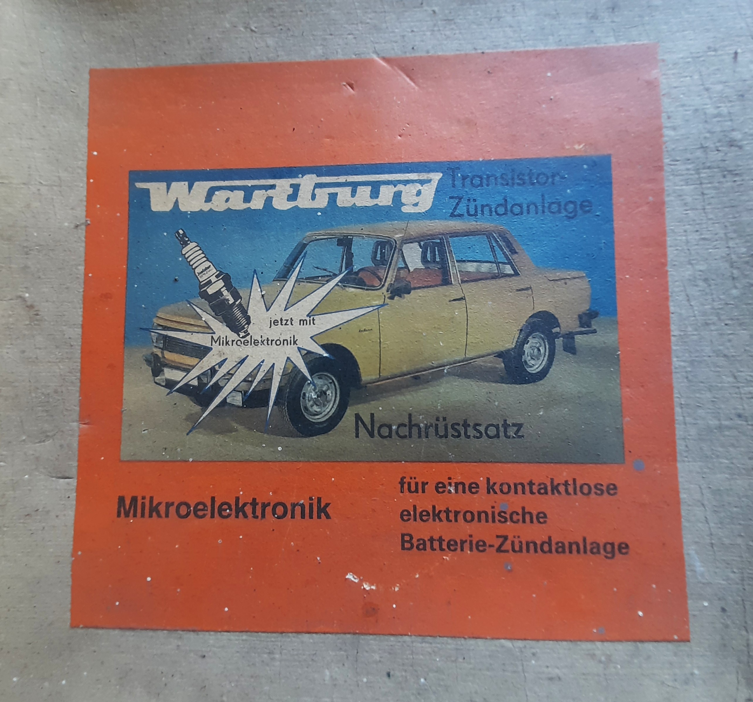 Zündung Nachrüstsatz kontaktlose elektronische Zündanlage Wartburg 353 Barkas B1000