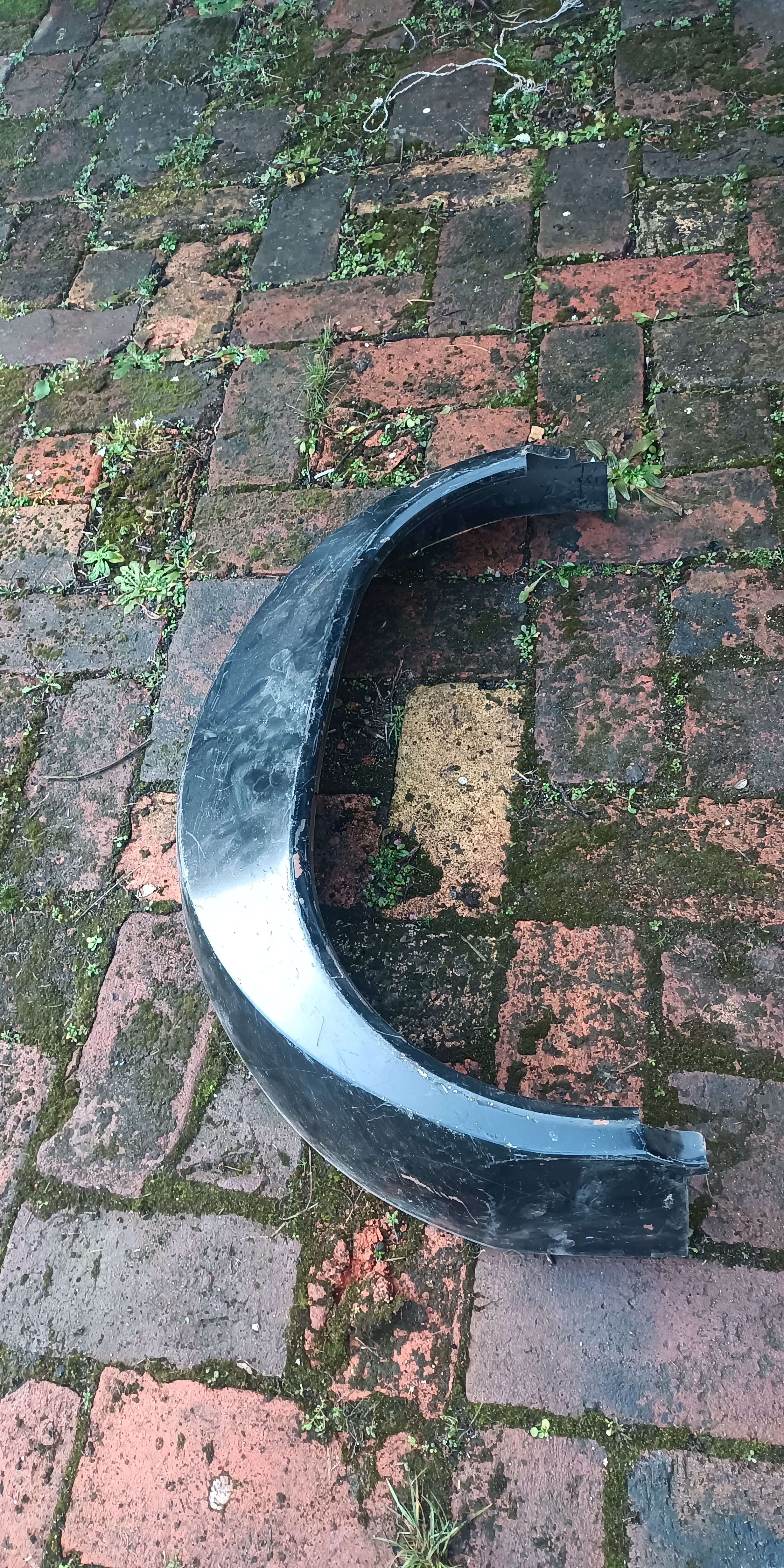 Halbschale Radlauf Blech Reparaturblech hinten links Trabant 601