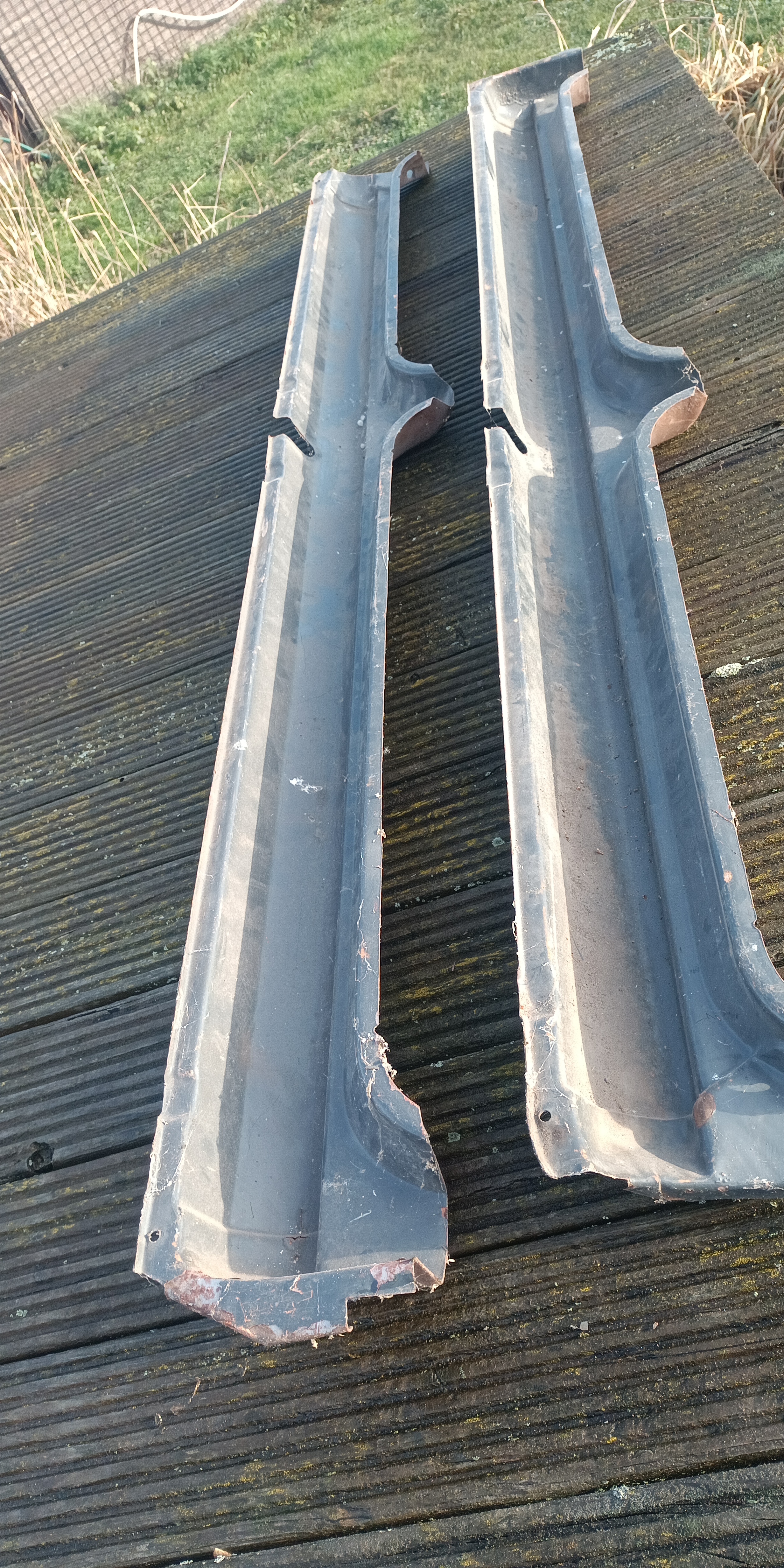 1x Satz Schweller Reparaturbleche Bleche Skoda S100