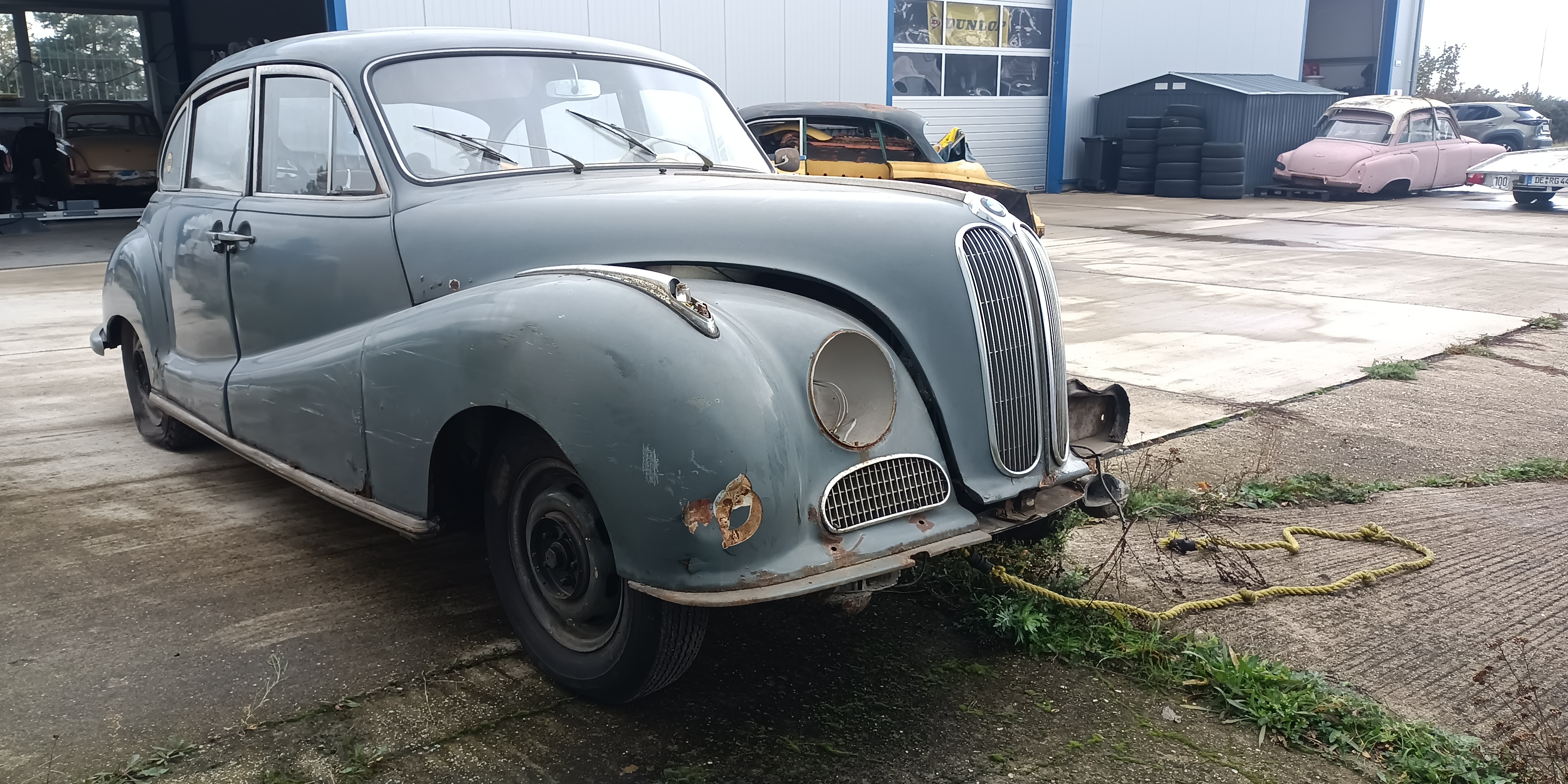 BMW Barockengel 501 V8 Bj.1960 Oldtimer Restaurationsobjekt