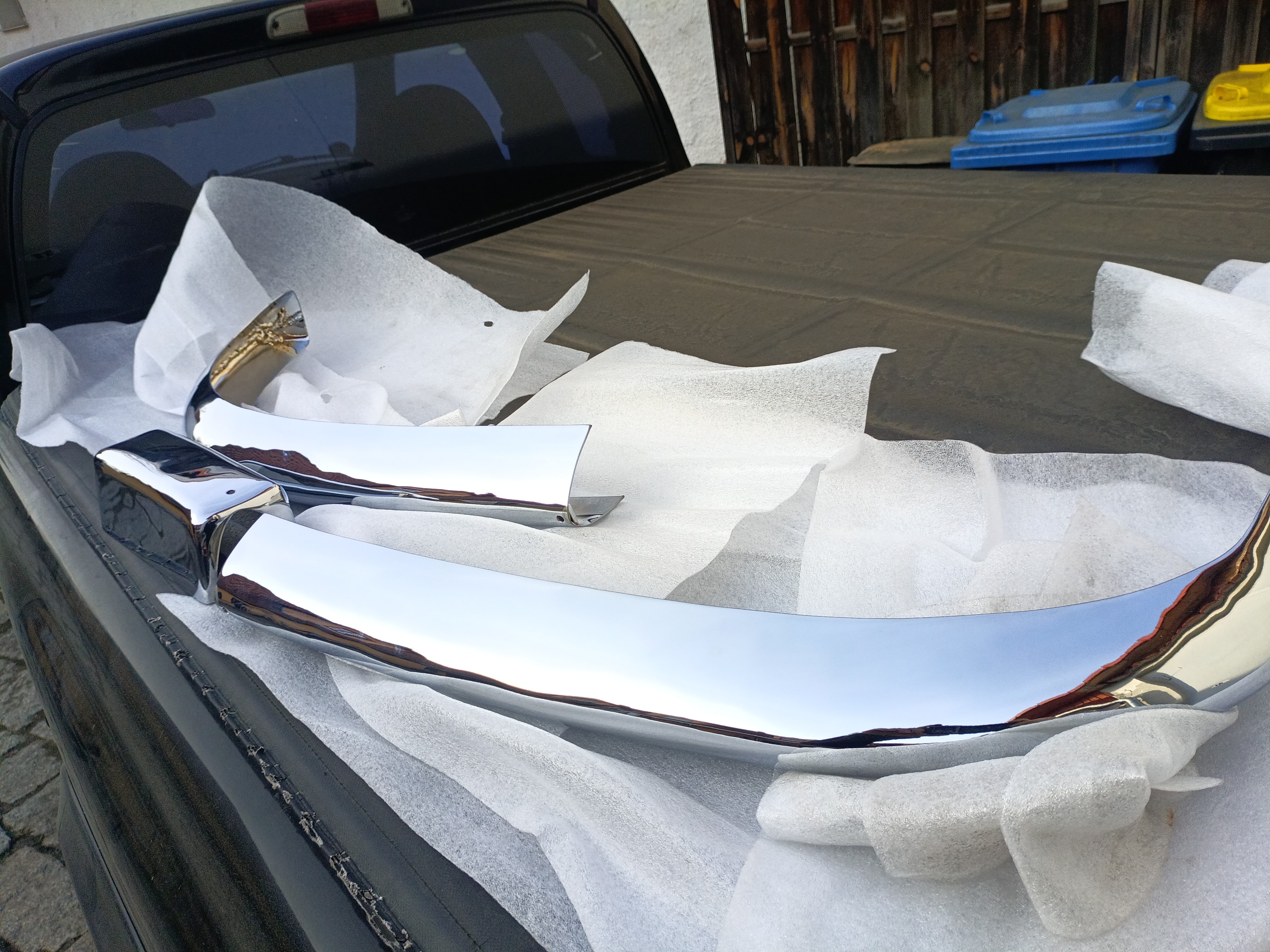 Stoßstange vorne Wartburg 313 Sport  chrom