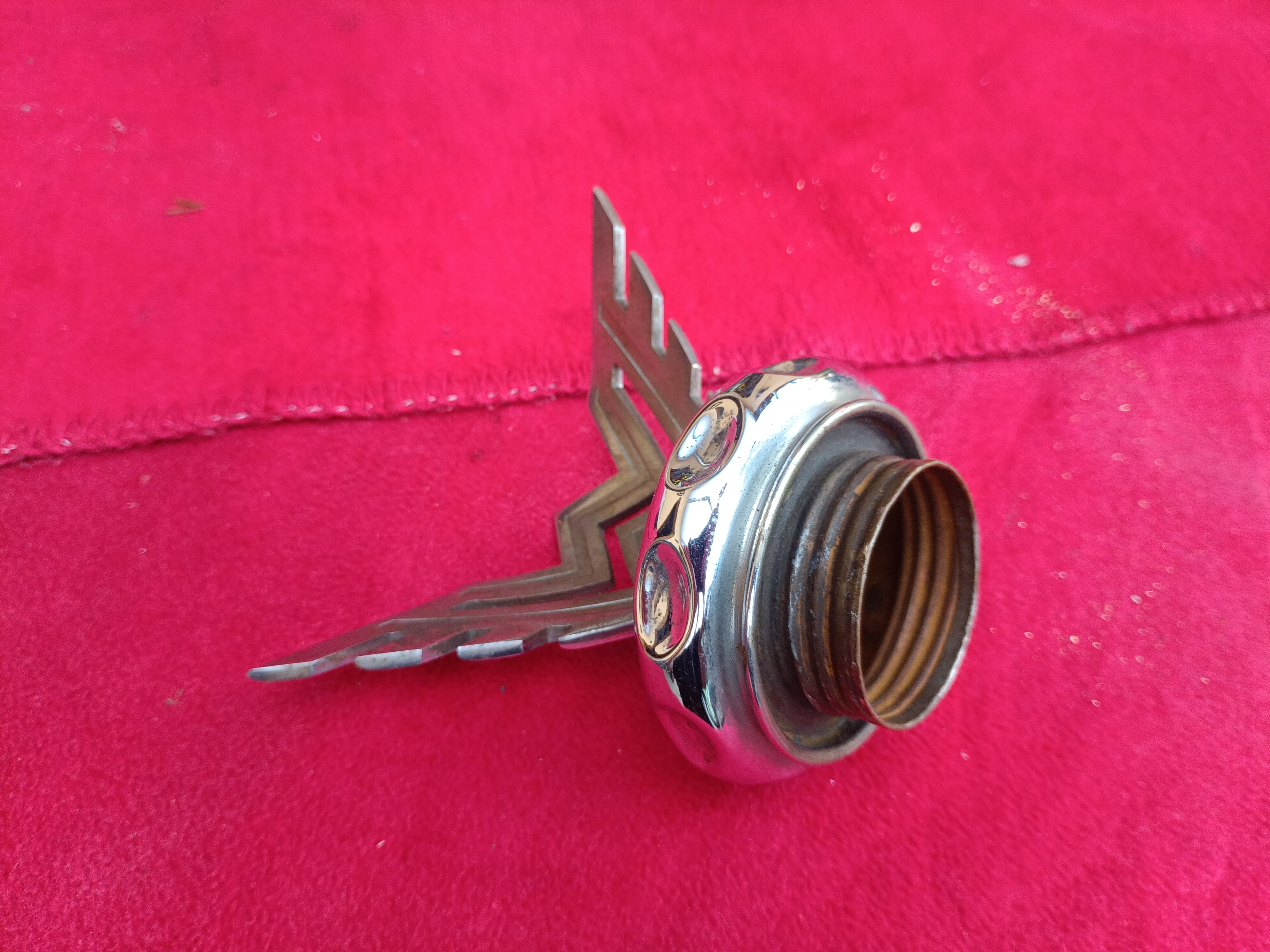 Kühlerfigur Emblem mit Kühlerdeckel Wanderer Vorkrieg