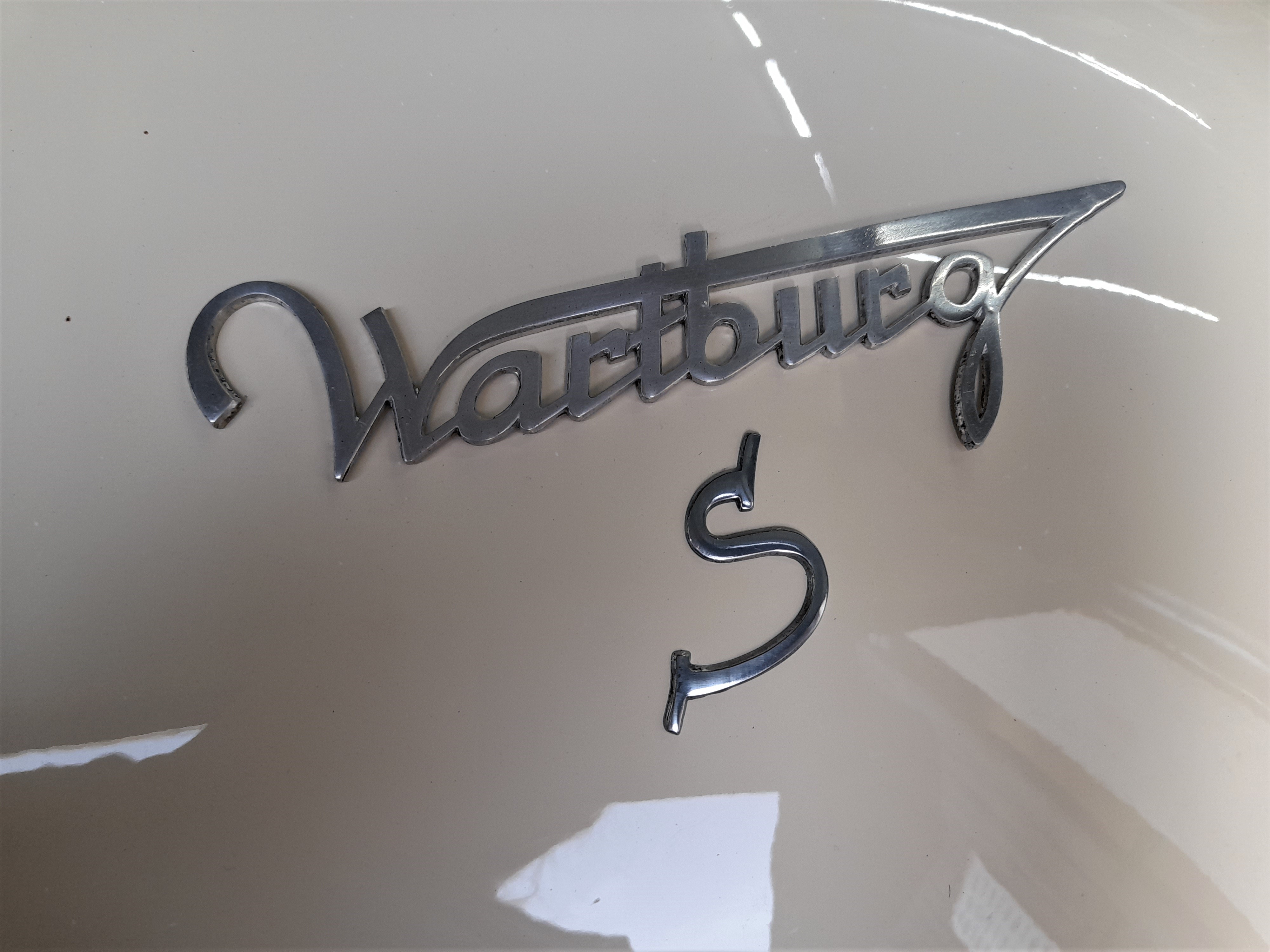 Emblem Schriftzug S Wartburg 313