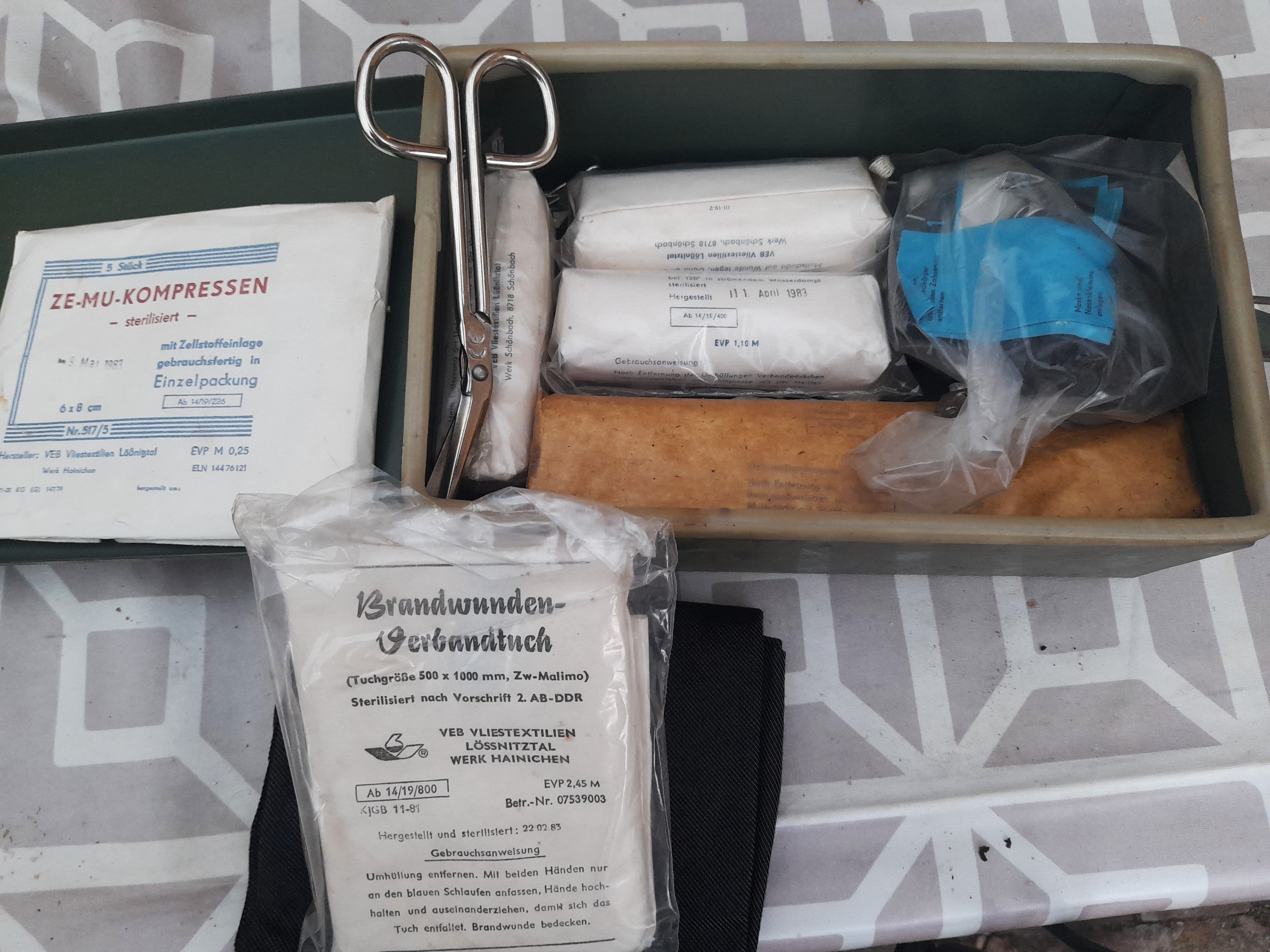 Sanikasten Verbandskasten NVA DDR