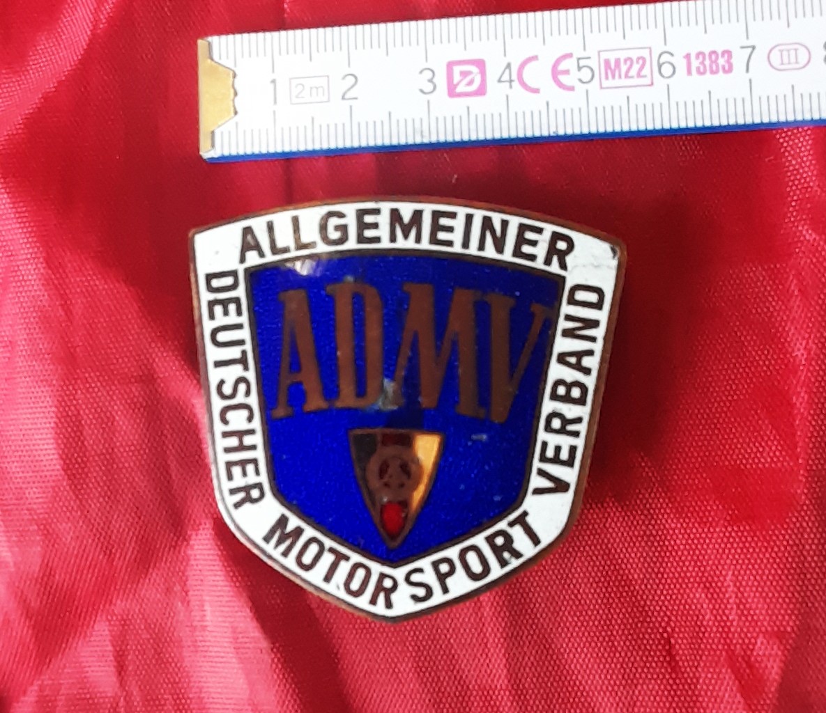 Original Plakette Emblem ADMV
