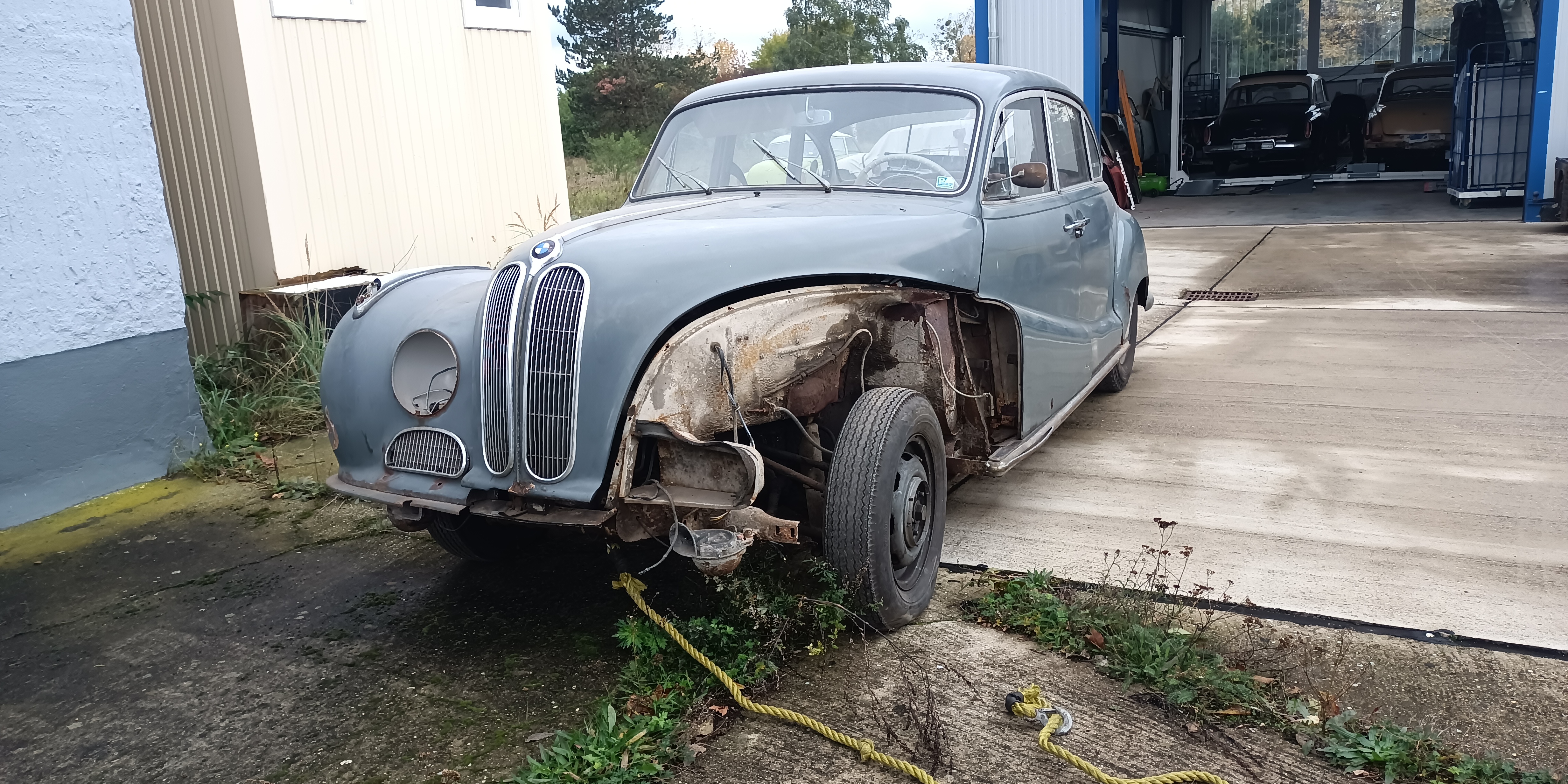 BMW Barockengel 501 V8 Bj.1960 Oldtimer Restaurationsobjekt