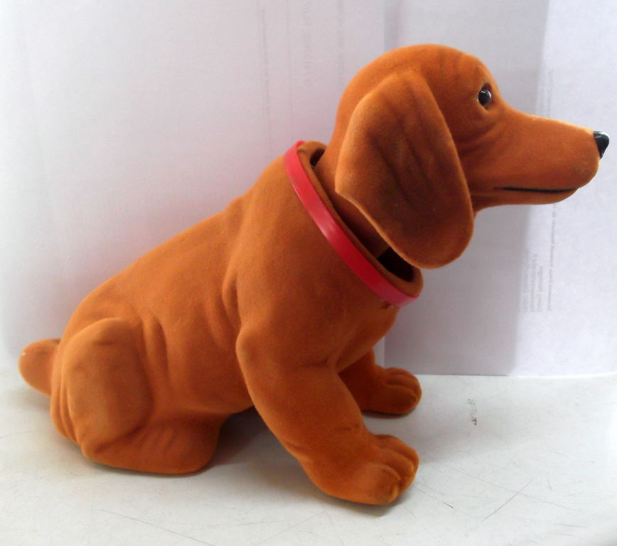 Wackeldackel Dackel Oldtimer Waldi Hellbraun