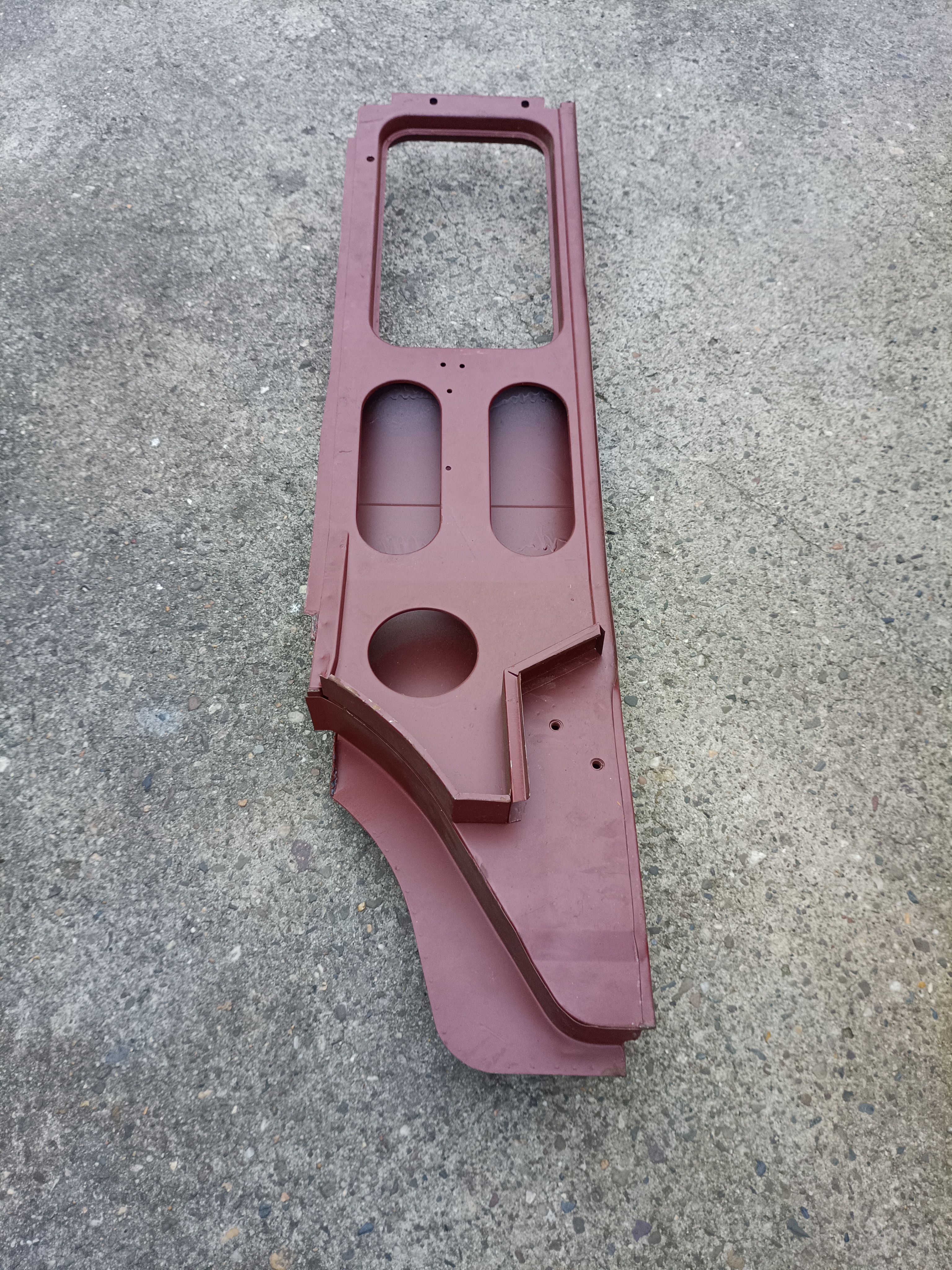 Seitenwand B-Säule Radlauf Blech Reparaturblech rechts Barkas B1000