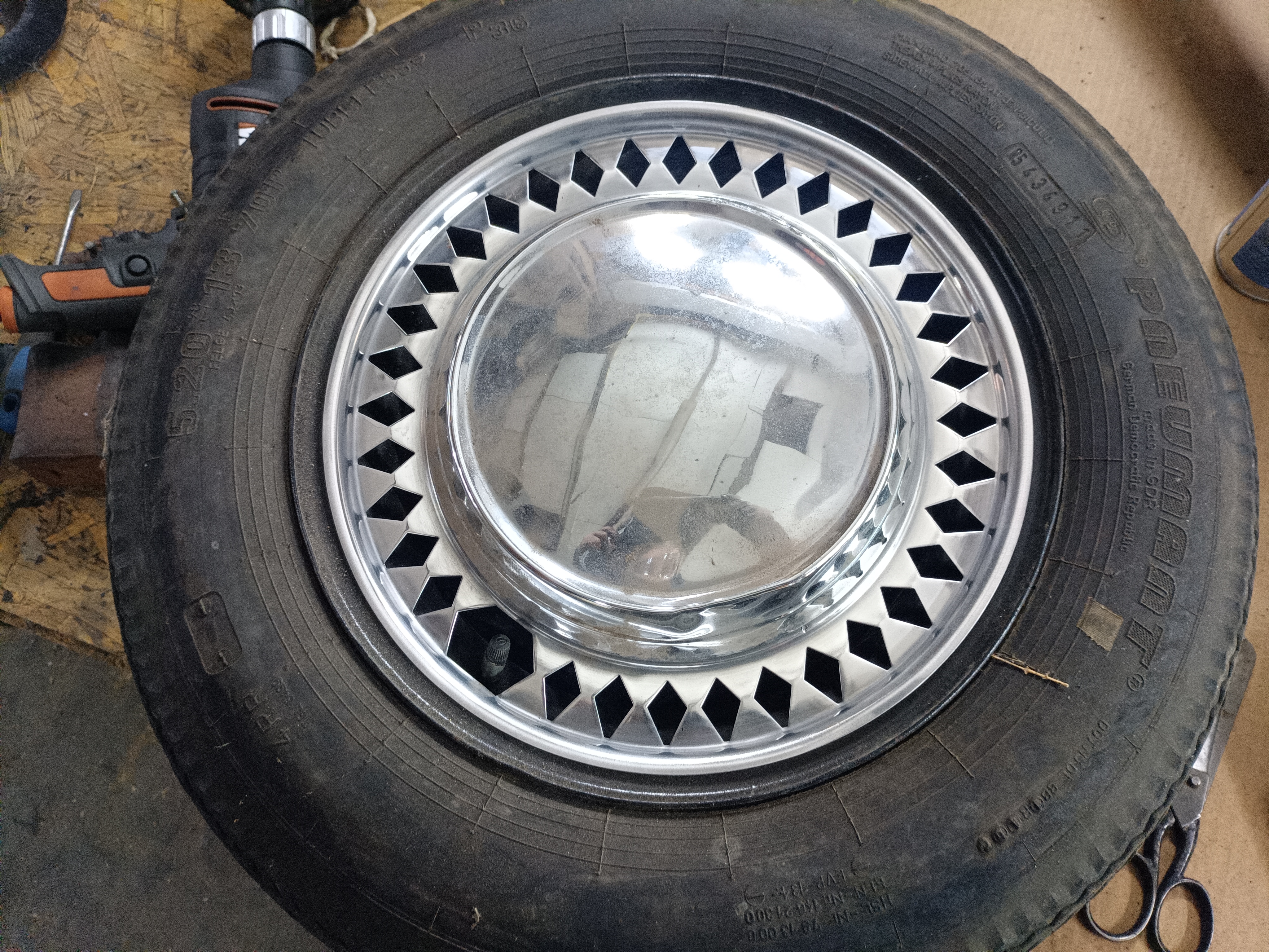 Radzierringe Felgenzierringe 13`` Wartburg 312 353  Trabant